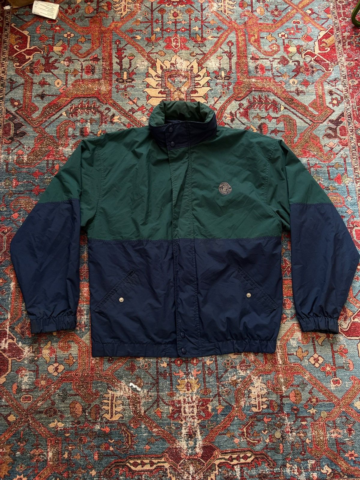 Other Navy and Dark Green Windbreaker Size US L / EU 52-54 / 3 - 1 Thumbnail