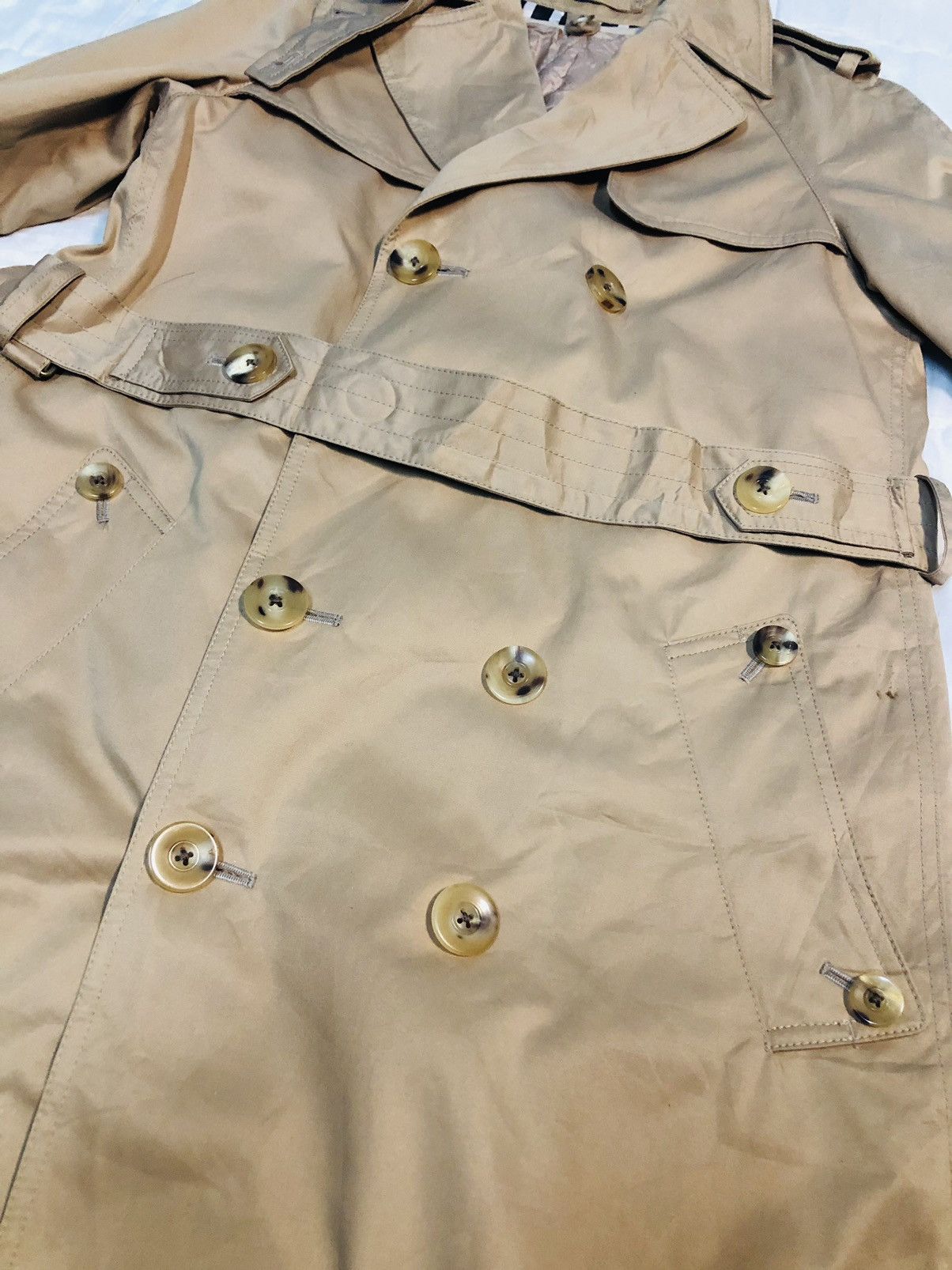 Japanese Brand Royale Trench Long Jacket Buttoned (18) Size US M / EU 48-50 / 2 - 7 Thumbnail