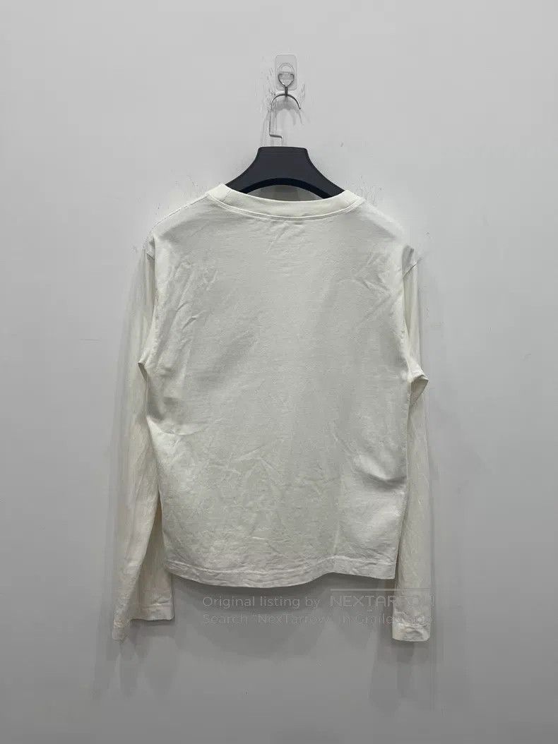 Acne Studios Acne Studios White Letter Embroidered Logo Long Sleeve Size XS / US 0-2 / IT 36-38 - 2 Thumbnail