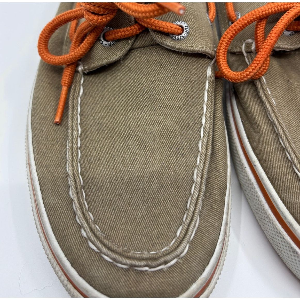 Sperry Men’s 8.5 M | SPERRY Top Sider Canvas Casual Deck Boat Shoe Size US 8.5 / EU 41-42 - 4 Thumbnail