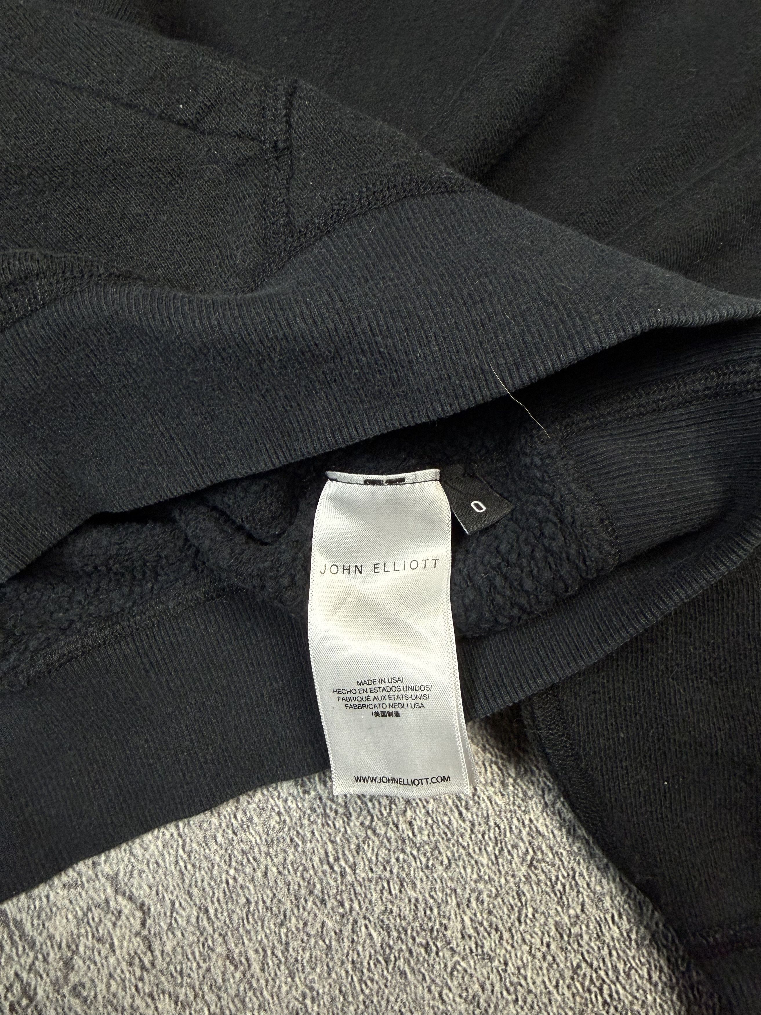 John Elliott Y2K John Elliot Faded Black Baggy Hoodie Size M / US 6-8 / IT 42-44 - 5 Thumbnail