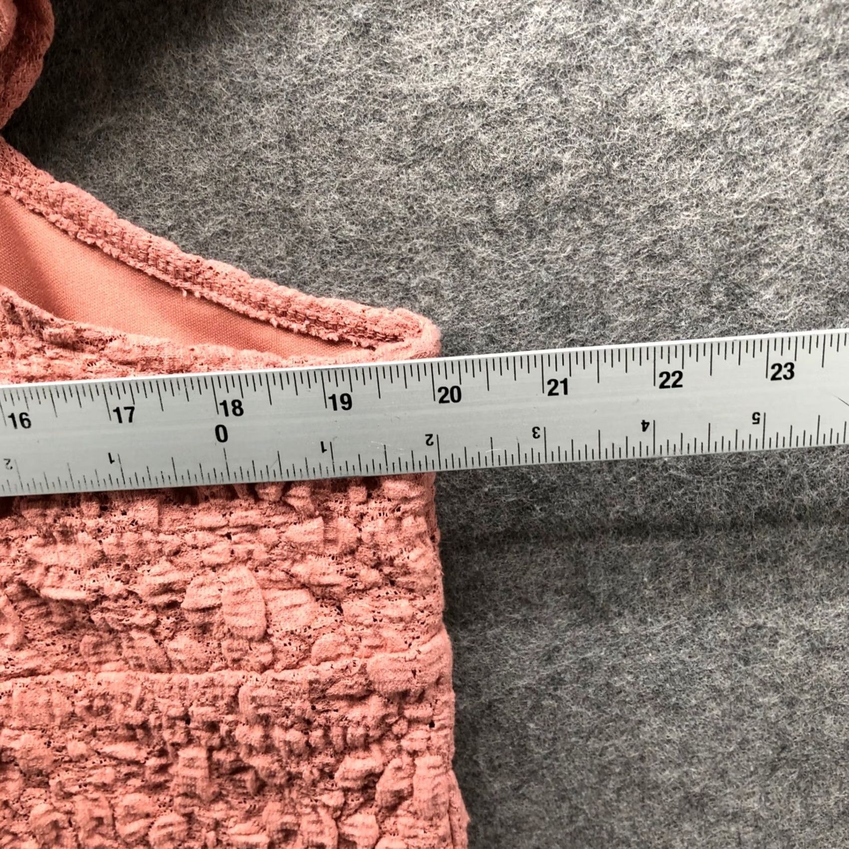 Lucky Brand Lucky Brand Tank Pink XL Womens Smocked Flutter Sleeve Crinkle Top Sleeveless Cotton Blend Beach Boho Summer Shirt Women XL Size XL / US 12-14 / IT 48-50 - 6 Thumbnail