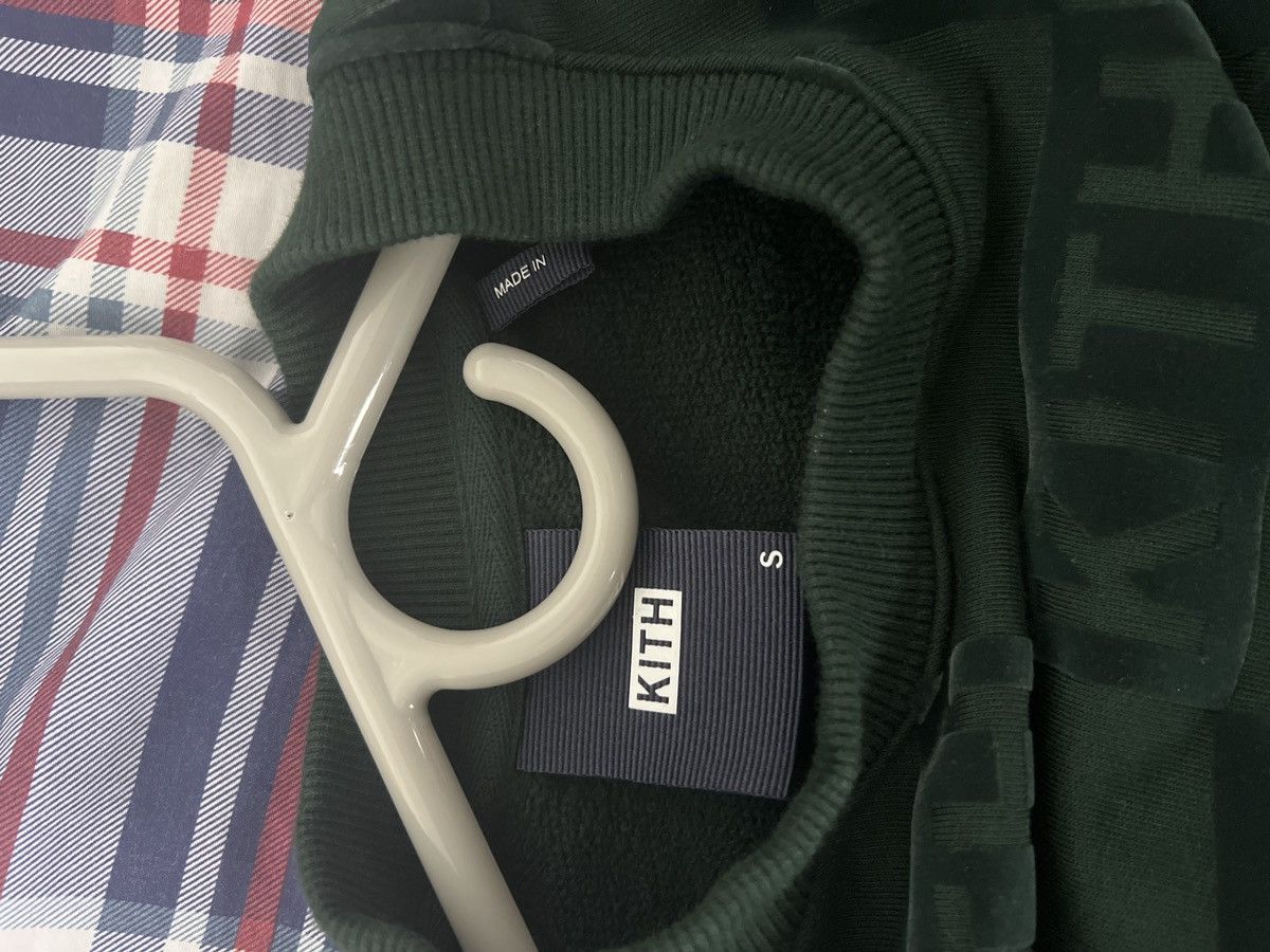 Kith Kith Velour Monogram Sweater Size US S / EU 44-46 / 1 - 3 Thumbnail