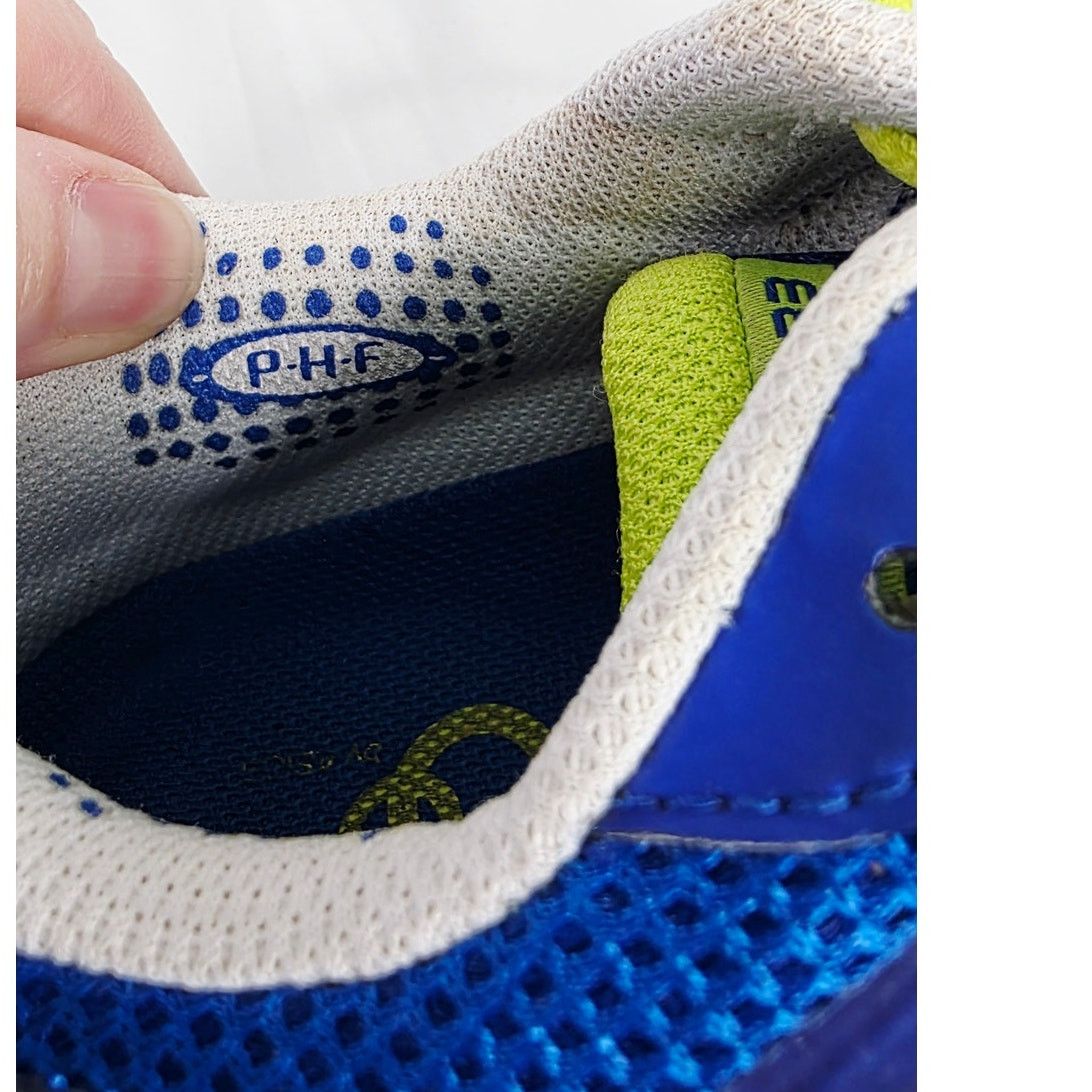 Asics Asics Blue Lime Running Shoes Men's Athletic Trainer Sneaker Size US 8.5 / EU 41-42 - 5 Thumbnail