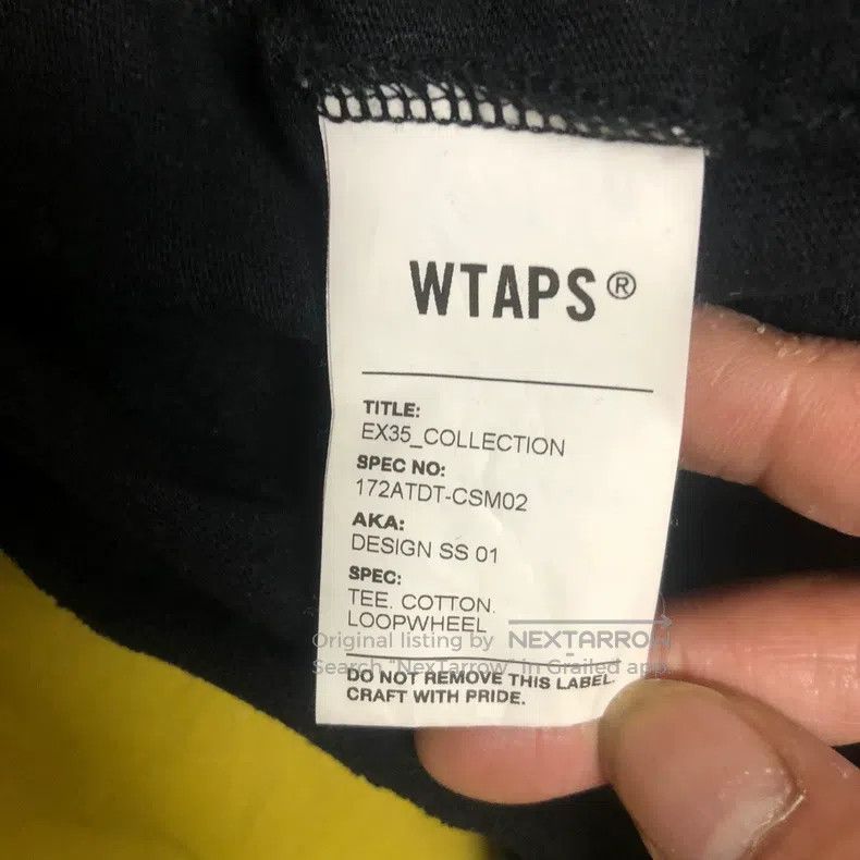 Wtaps Wtaps Black knit short-sleeved Size US M / EU 48-50 / 2 - 7 Thumbnail