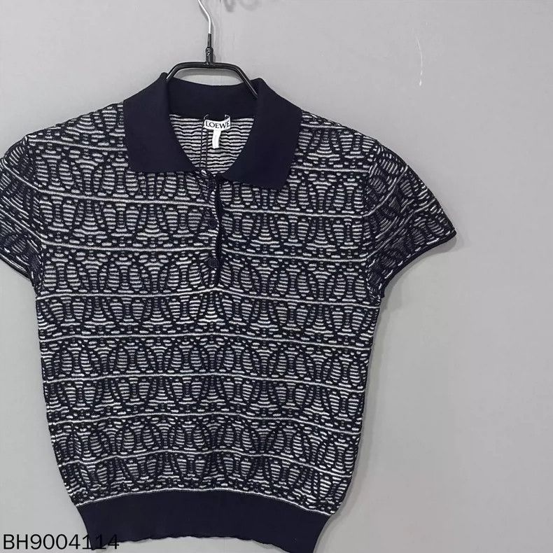 Loewe LOEWE Polo short sleeves with full pattern Size S / US 4 / IT 40 - 5 Thumbnail