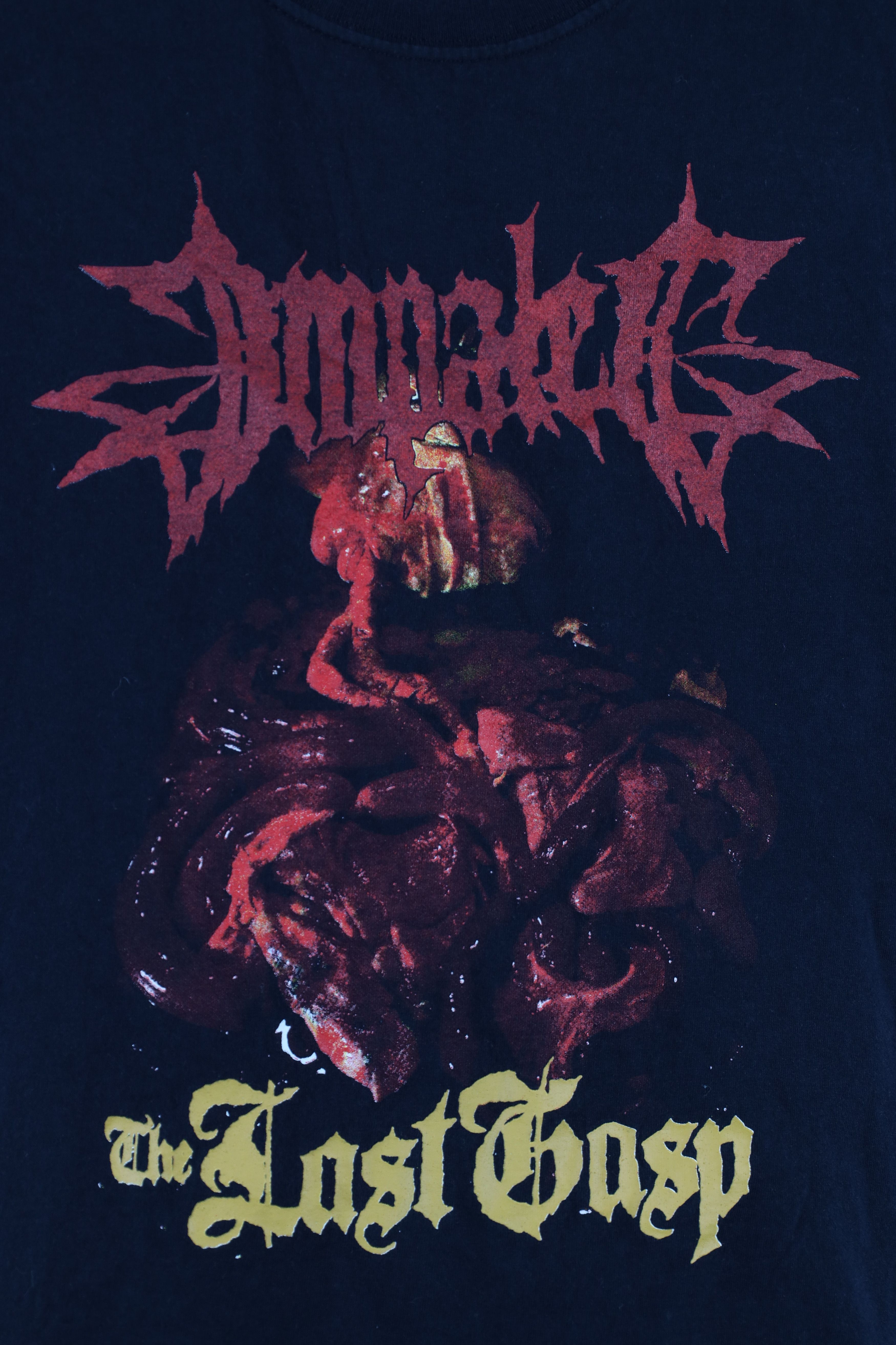 Vintage Vintage Y2K Last Gasp Tour Impaled Band T-Shirt Black Metal Size US S / EU 44-46 / 1 - 4 Thumbnail