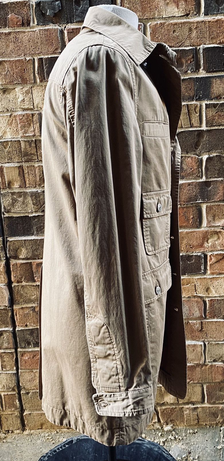 Dsquared2 DSQ2 🇮🇹 Brown Cotton Twill Safari Leisure jacket 48 NWOT Size US M / EU 48-50 / 2 - 17 Thumbnail
