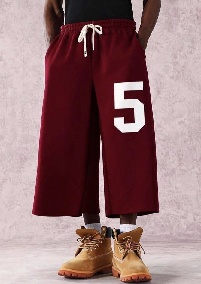Other Cropped Wide-Leg Sweatpants Size US 30 / EU 46 - 4 Thumbnail