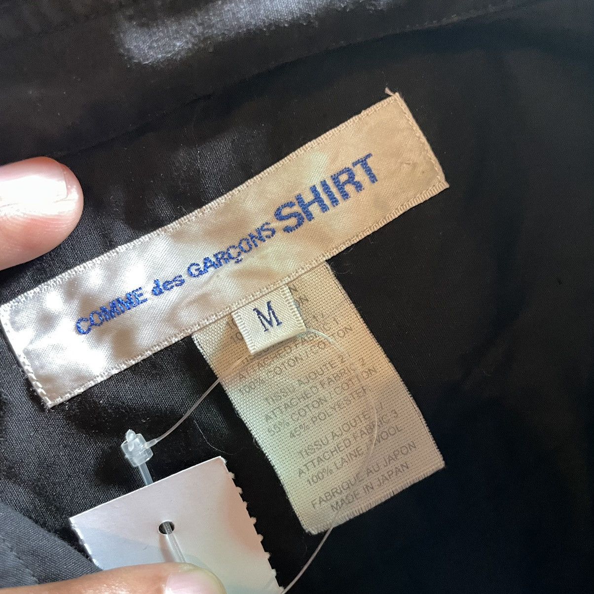 Comme des Garcons Comme Des Garcons Reconstruction Design Button Ups Size US S / EU 44-46 / 1 - 2 Thumbnail