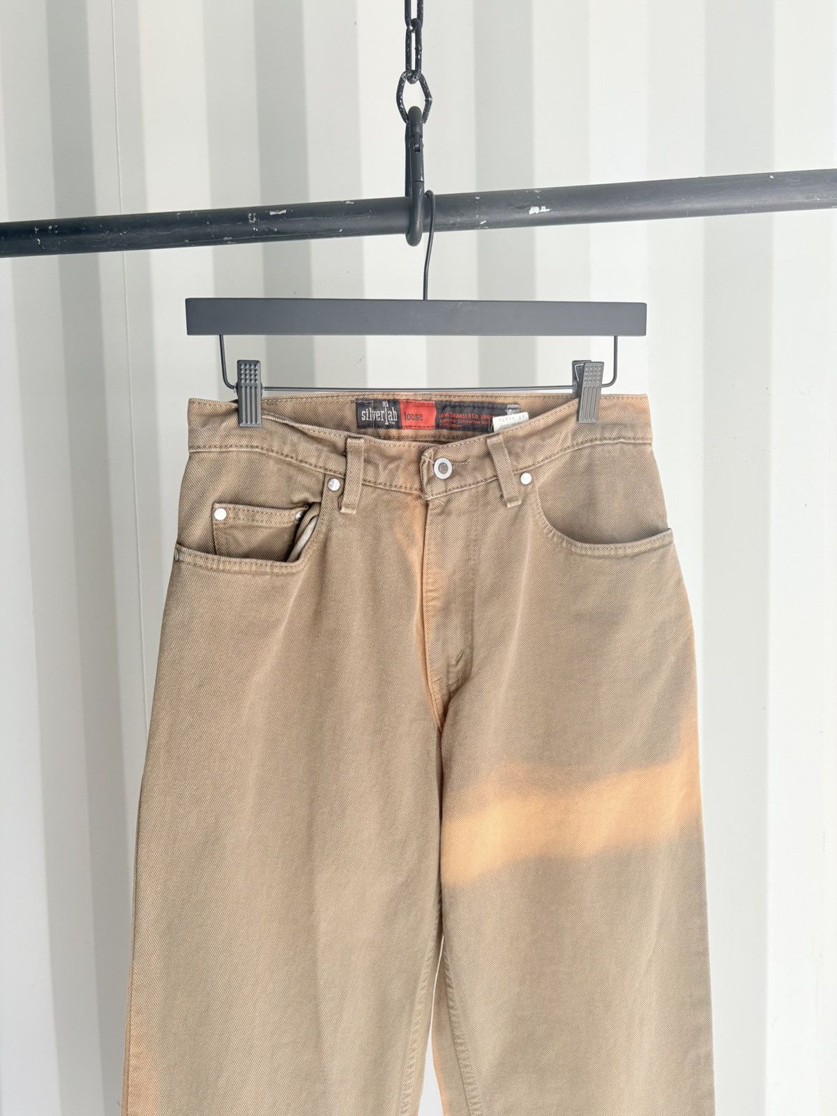 Vintage Vintage Levi’s Distressed Faded Denim Thrashed ERD Grunge Size US 30 / EU 46 - 2 Thumbnail