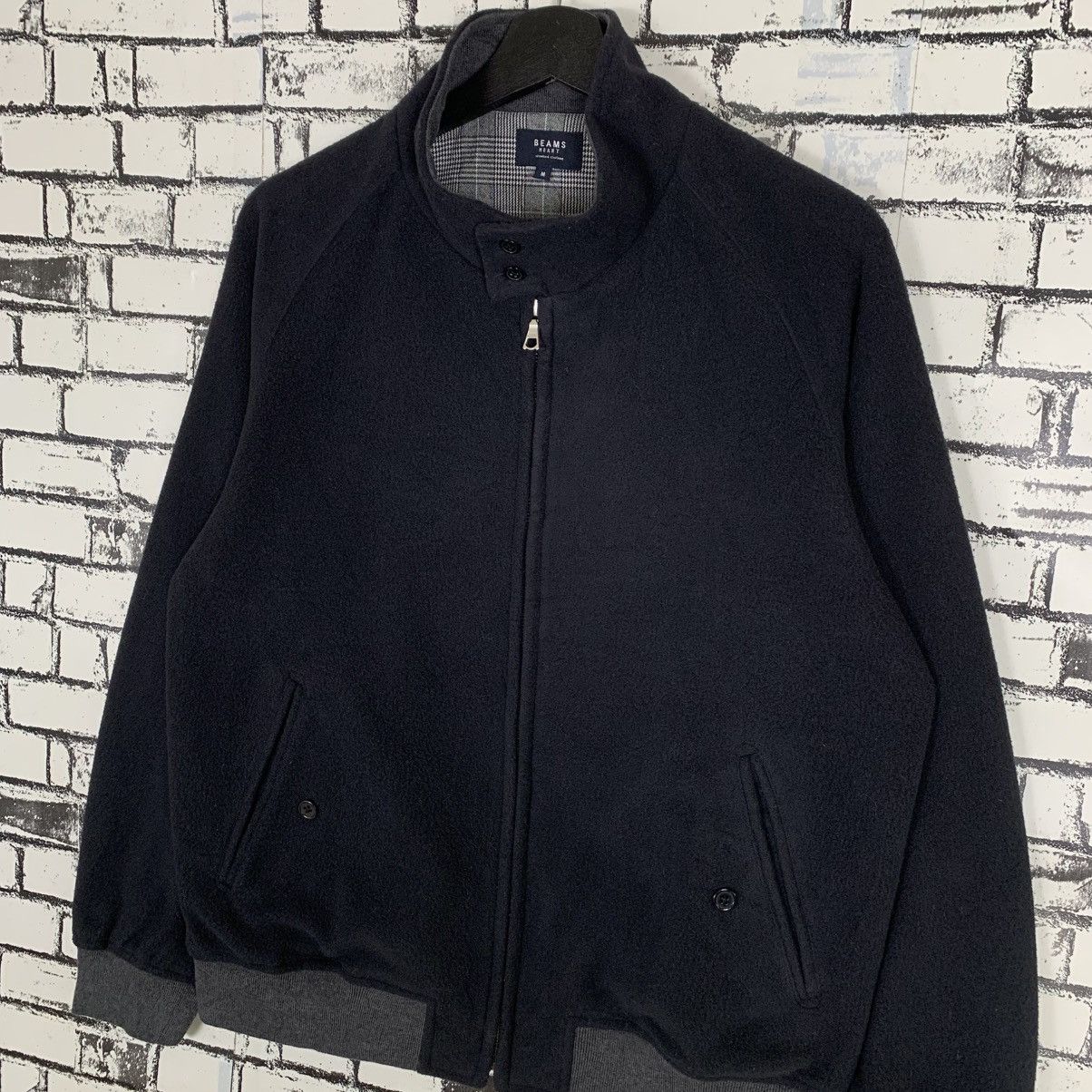 Designer × Japanese Brand × Vintage Vintage Beams Bumber Jacket Size US M / EU 48-50 / 2 - 2 Thumbnail