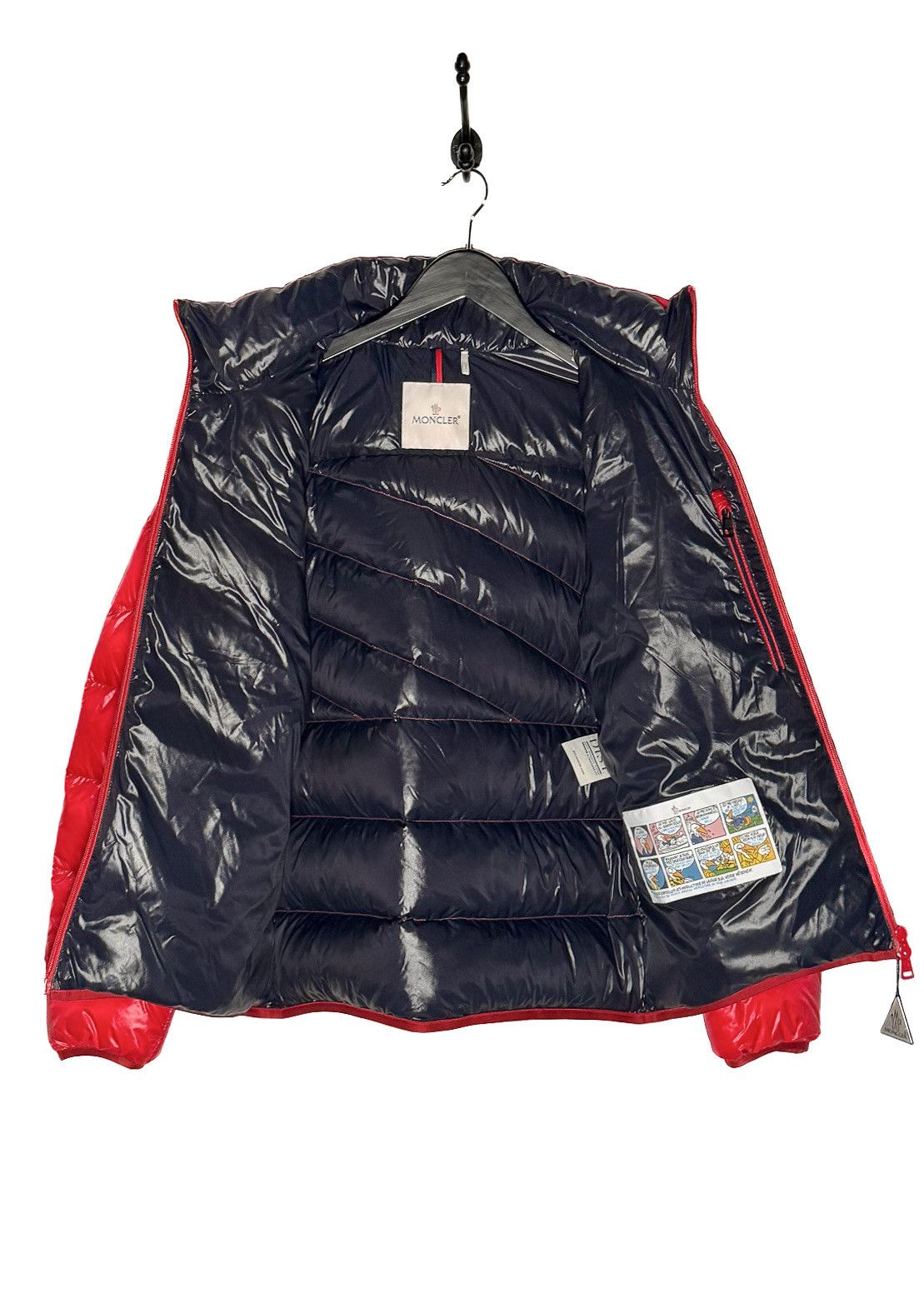 Moncler Moncler Red Hanin Quilted Down Puffer Jacket Size US S / EU 44-46 / 1 - 7 Thumbnail