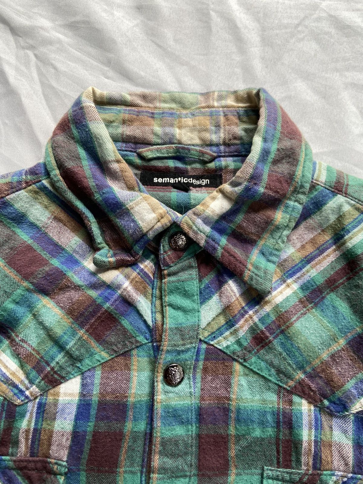 semanticdesign SEMANTIC DESIGN CASUAL BUTTON DOWN SHIRT Size US M / EU 48-50 / 2 - 6 Thumbnail