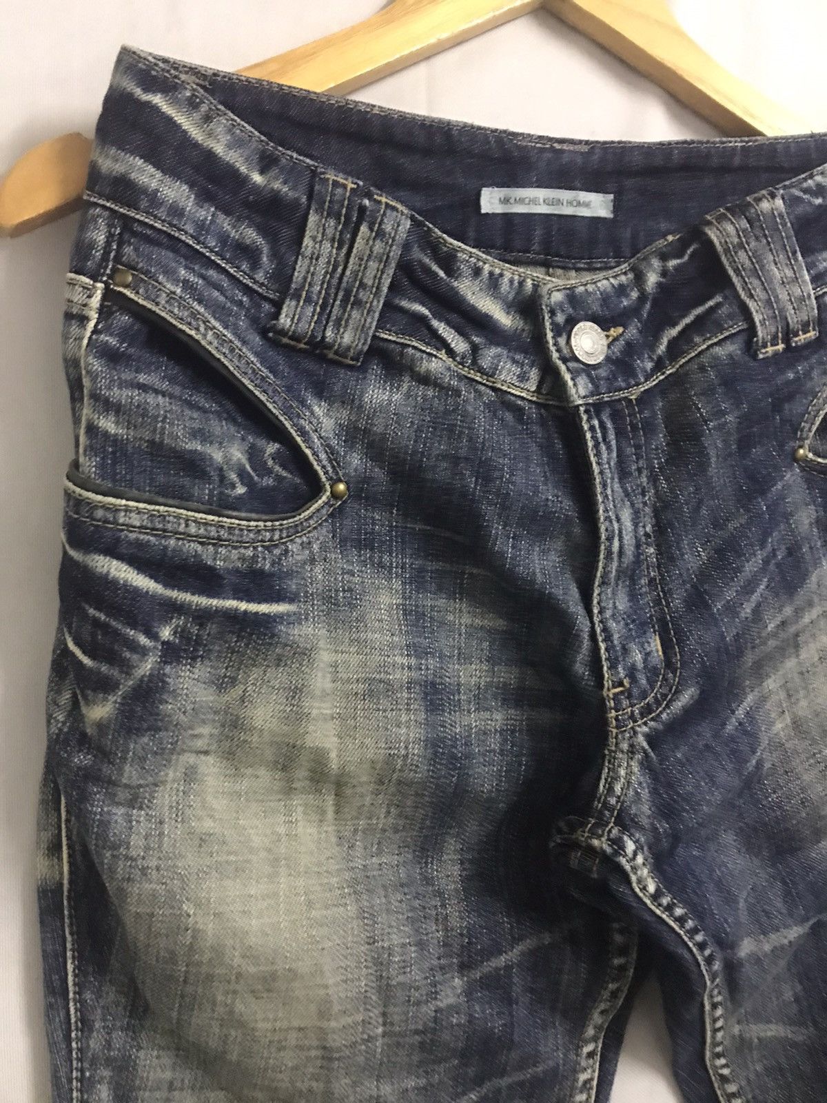 14th Addiction 🔸MK MICHAEL KLEIN HOMME- Flare Jeans🔸 Size US 28 / EU 44 - 5 Thumbnail