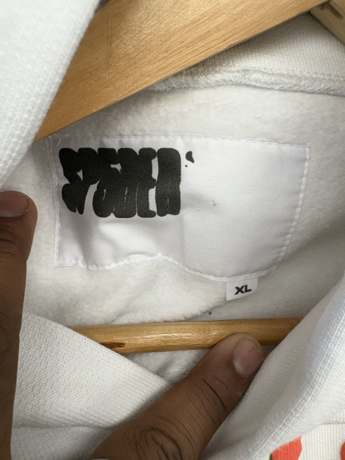 Sp5der Sp5der Og Web V2 Gradient Hoodie 'White' Size US XL / EU 56 / 4 - 3 Thumbnail