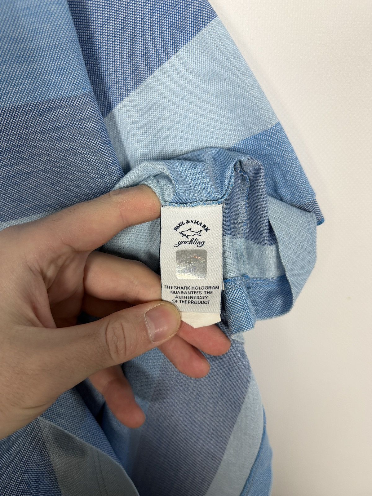 Paul & Shark Men’s Paul Shark Striped Polo Shirt Made in Italy Size XL Size US XL / EU 56 / 4 - 8 Thumbnail