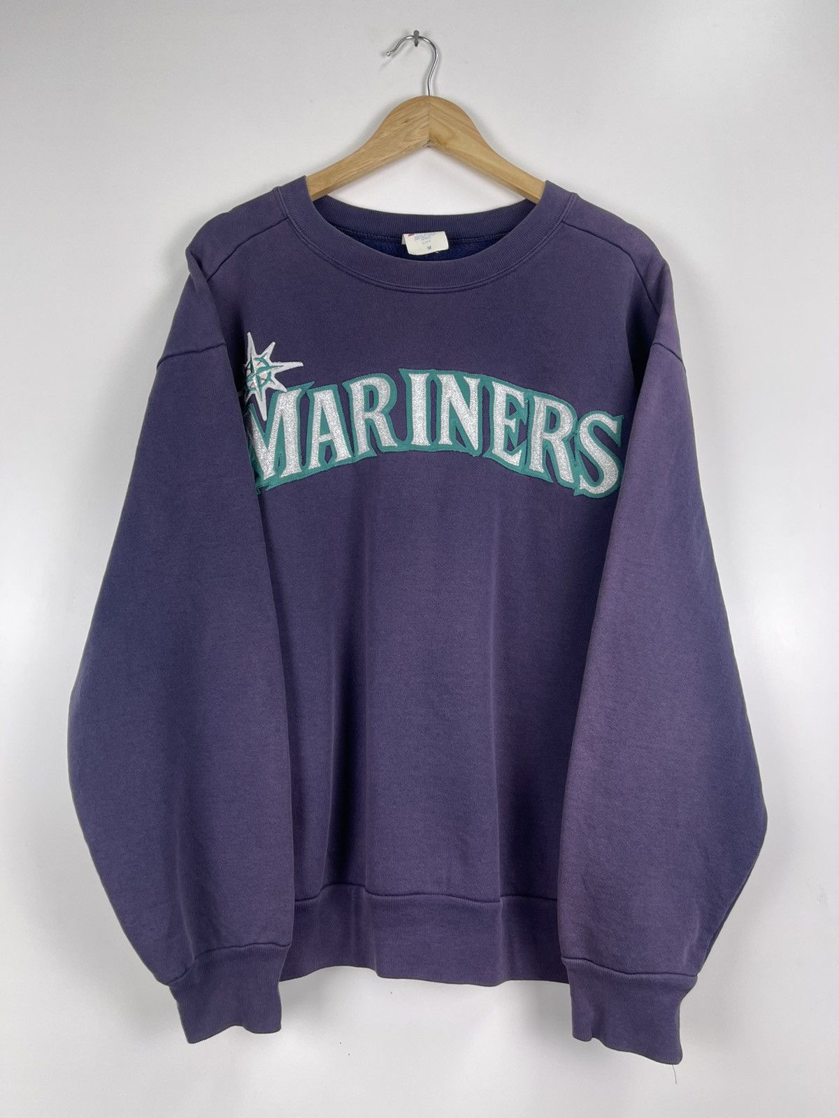 Majestic × Vintage Vintage Mariners Made USA Sweatshirt Size US M / EU 48-50 / 2 - 7 Thumbnail