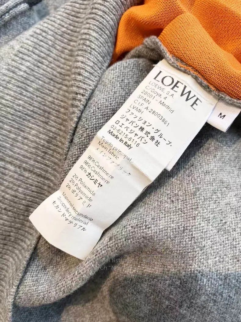Loewe Loewe Cashmere Cutout Letter Big Logo Knit Sweater Size M / US 6-8 / IT 42-44 - 5 Thumbnail