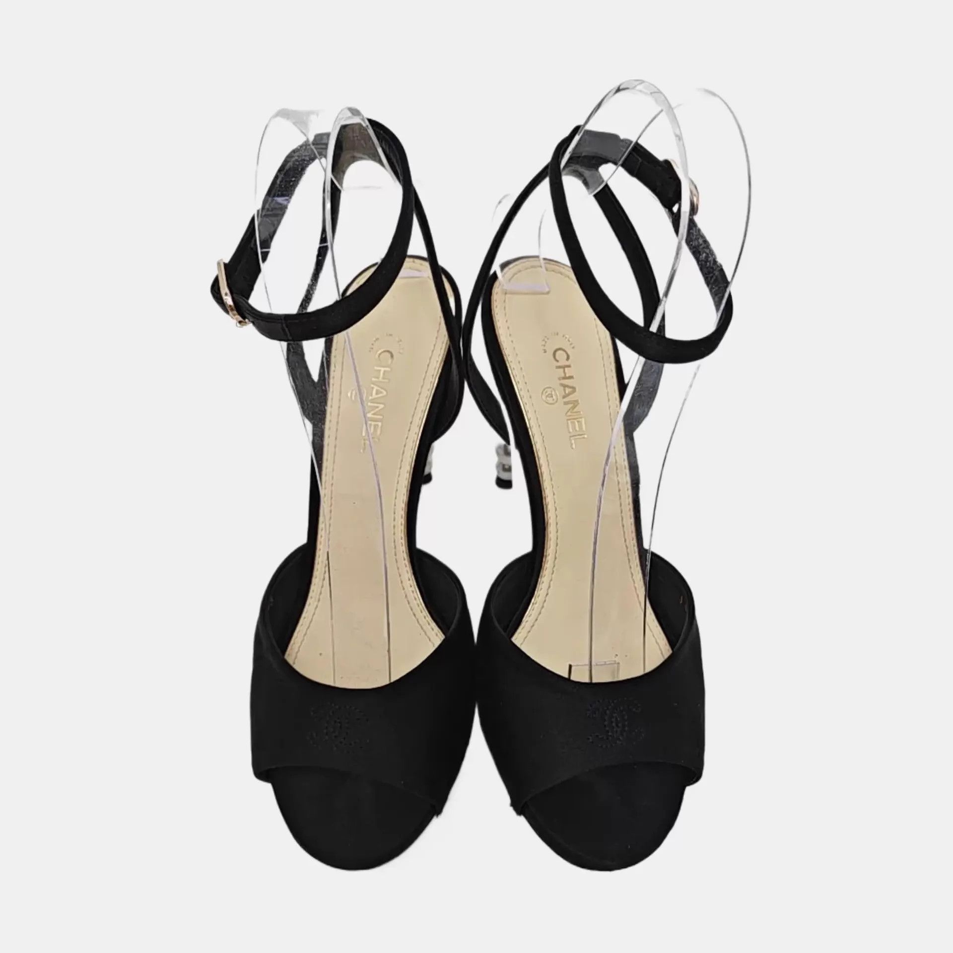 Chanel Chanel EU 37.5 heeled sandals Size US 7 / IT 37 - 7 Thumbnail