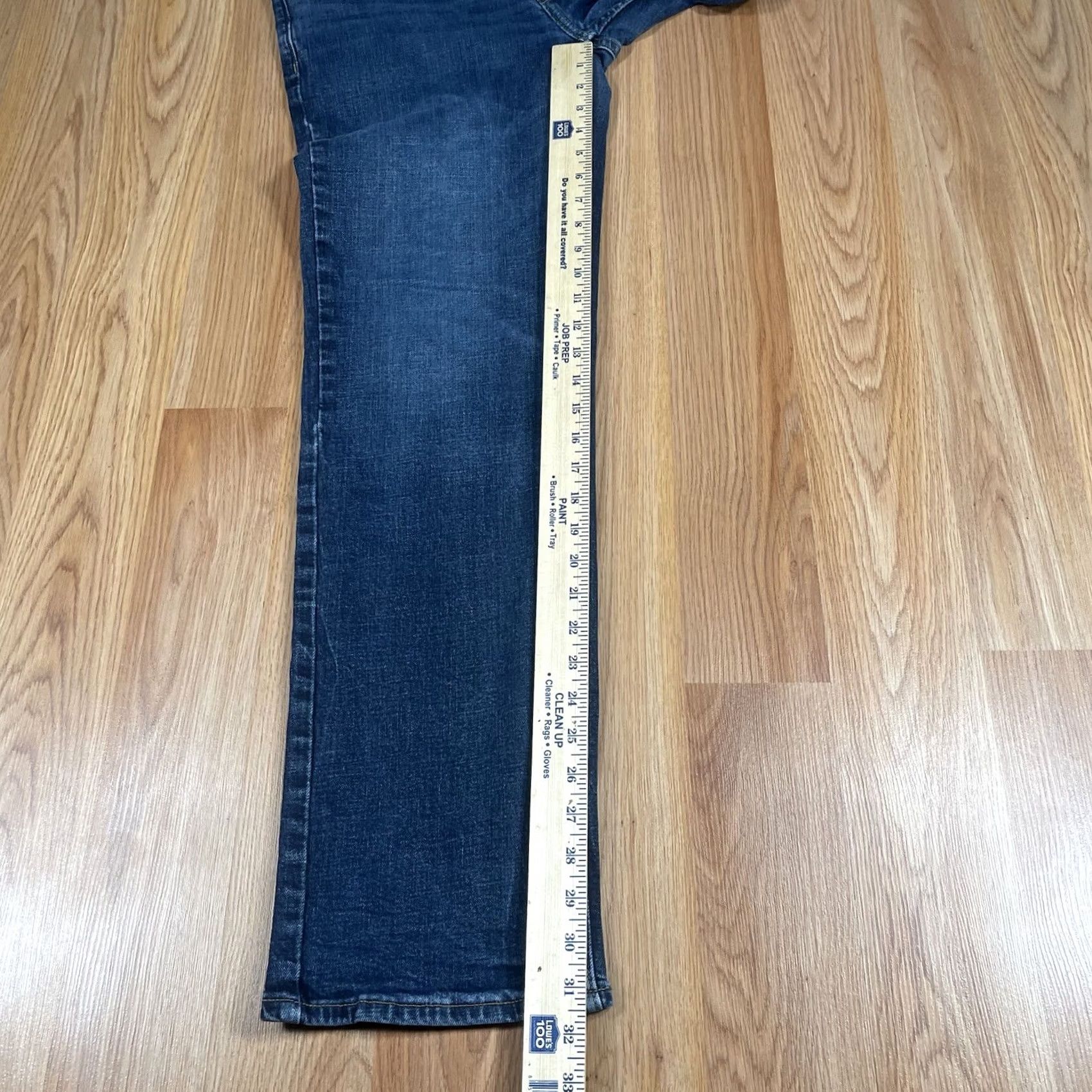 Old Navy Old Navy Jeans Mens 32Wx34L Loose Straight Leg Cotton Blend Denim Blue Jeans Mens Regular 32 Blue Straight 5-Pocket Denim Size US 32 / EU 48 - 6 Thumbnail