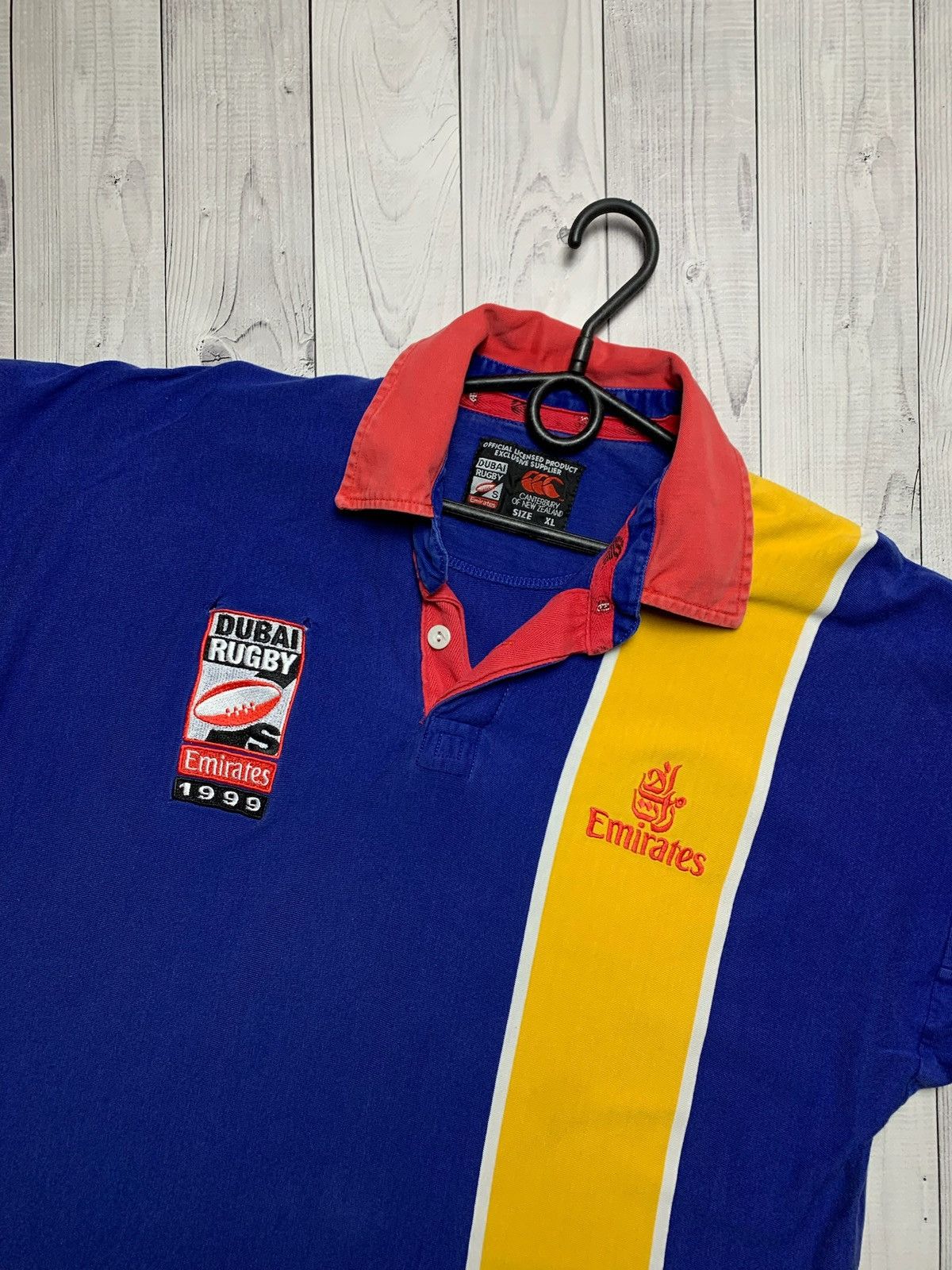 Canterbury of New Zealand × Vintage Vintage Dubai rugby jersey size XL Fly Emirates rare Size US XL / EU 56 / 4 - 2 Thumbnail