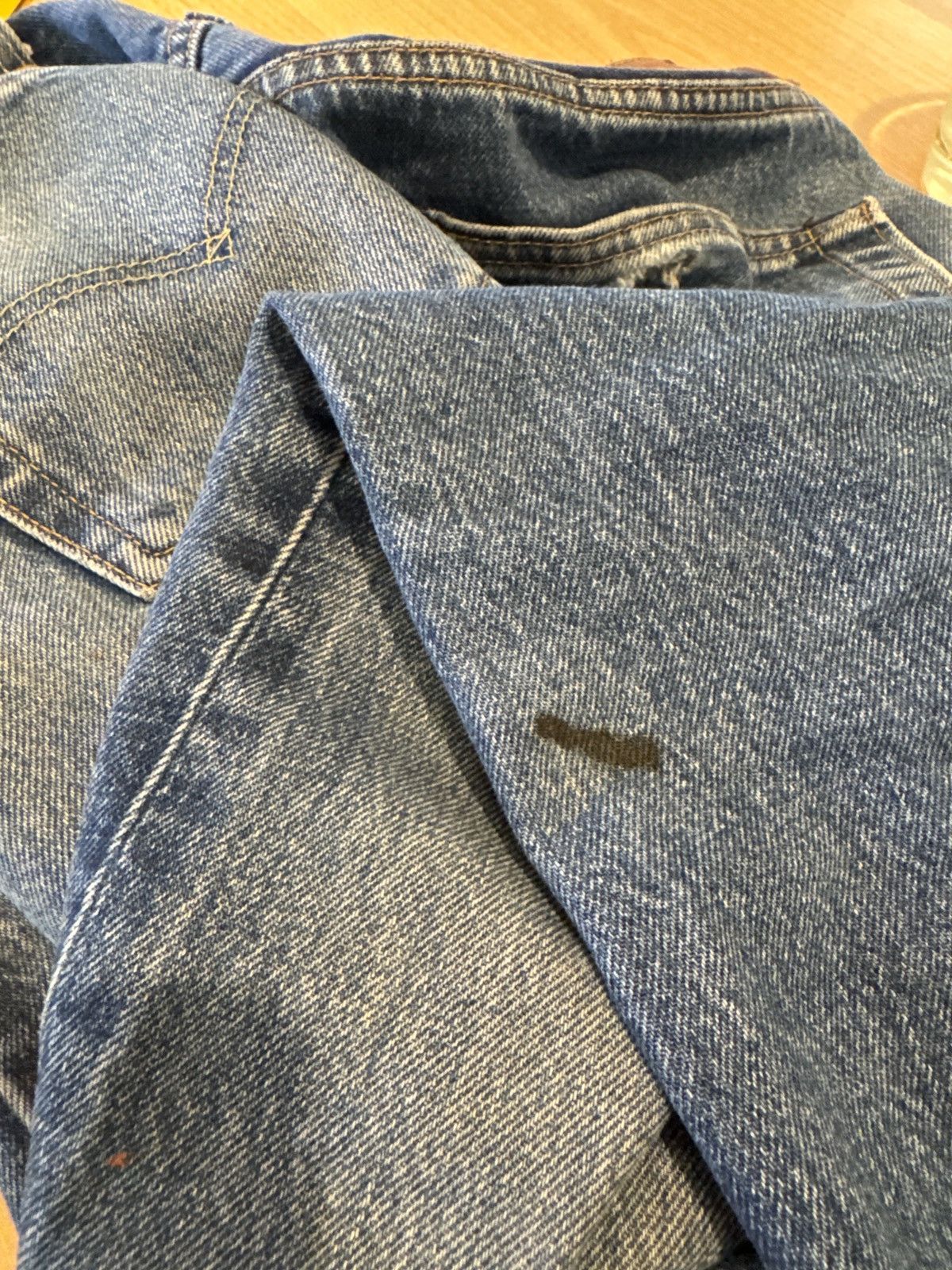Levi's Levi’s Premium 501 ST Slim Taper Selvedge Jeans – W38 L29 Size US 38 / EU 54 - 5 Thumbnail