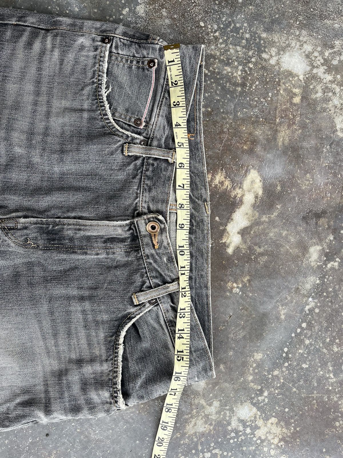 Edwin × If Six Was Nine × Japanese Brand Vintage Edwin 505 Mudwash Selvadge Denim Size US 34 / EU 50 - 13 Thumbnail