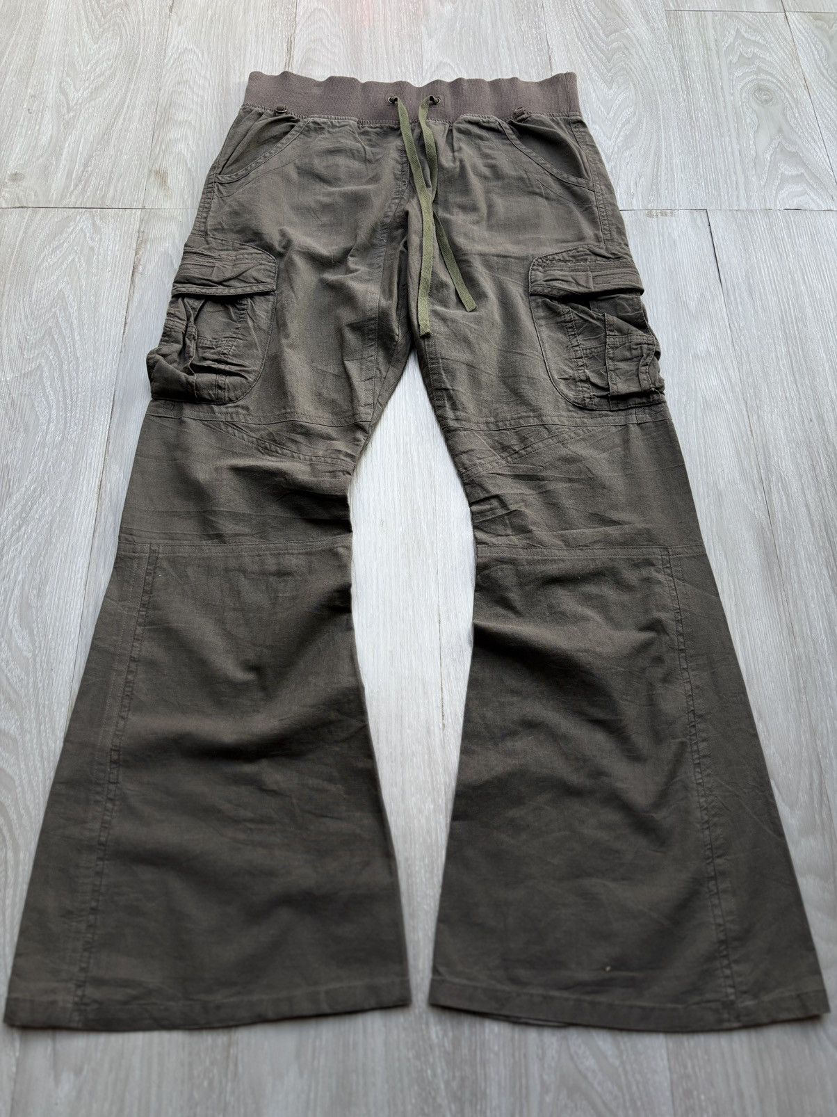 パンツ grunge flare cargo pants goa lgb If Six Was Nine × Japanese Brand × Le Grande Bleu (L.G.B.