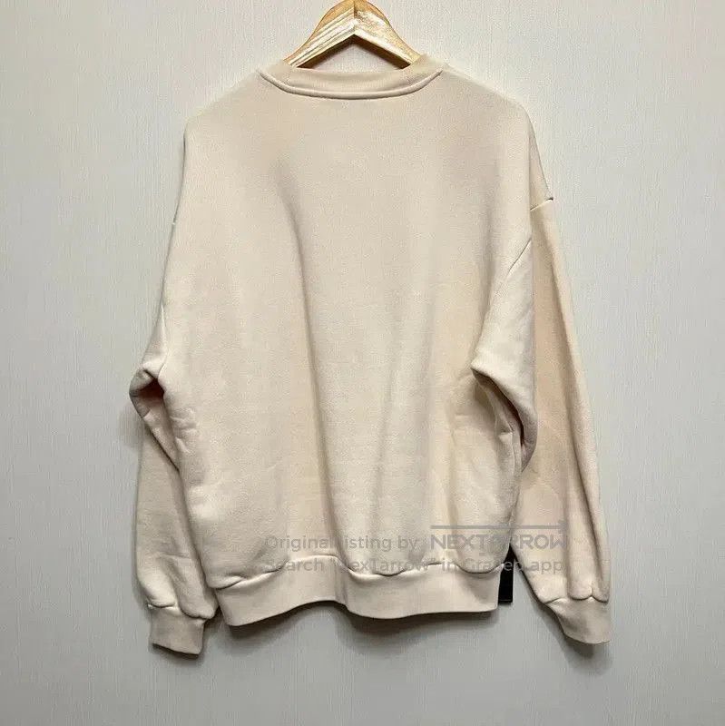 Acne Studios Acne Studios Cream Cotton Graphic Sweatshirt. Size US XXS / EU 40 - 2 Thumbnail