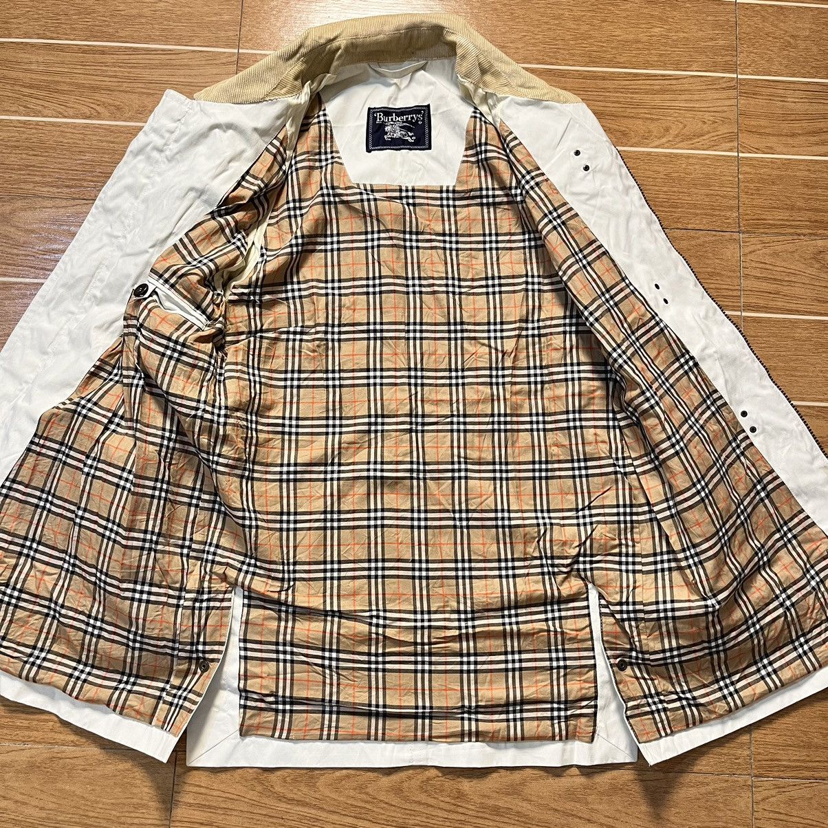 Burberry Vintage Burberrys London Nova Plaid Fireman's Jacket Size US M / EU 48-50 / 2 - 12 Thumbnail