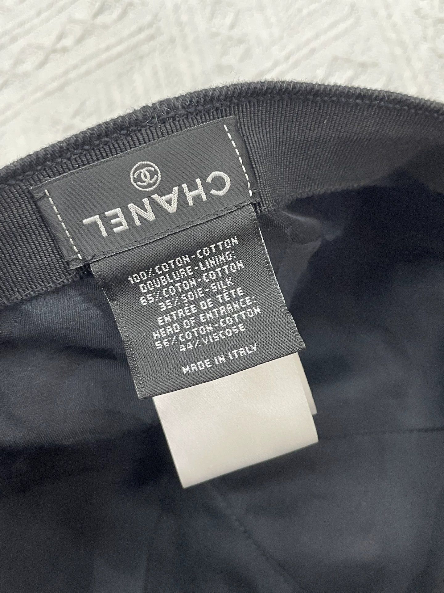 Chanel Chanel Distressed Denim Logo Cap 55-60 Adjustable Size ONE SIZE - 5 Thumbnail