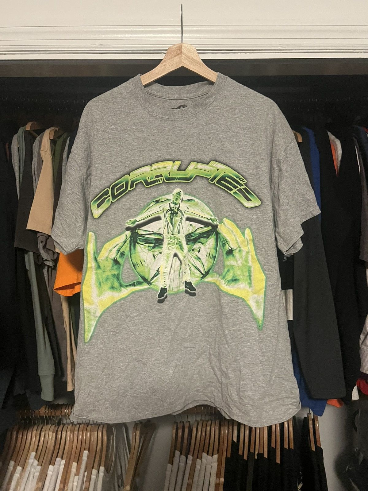 Travis Scott RAYS CORRUPTED MIND TRAVIS TEE Size US XL / EU 56 / 4 - 1 Thumbnail