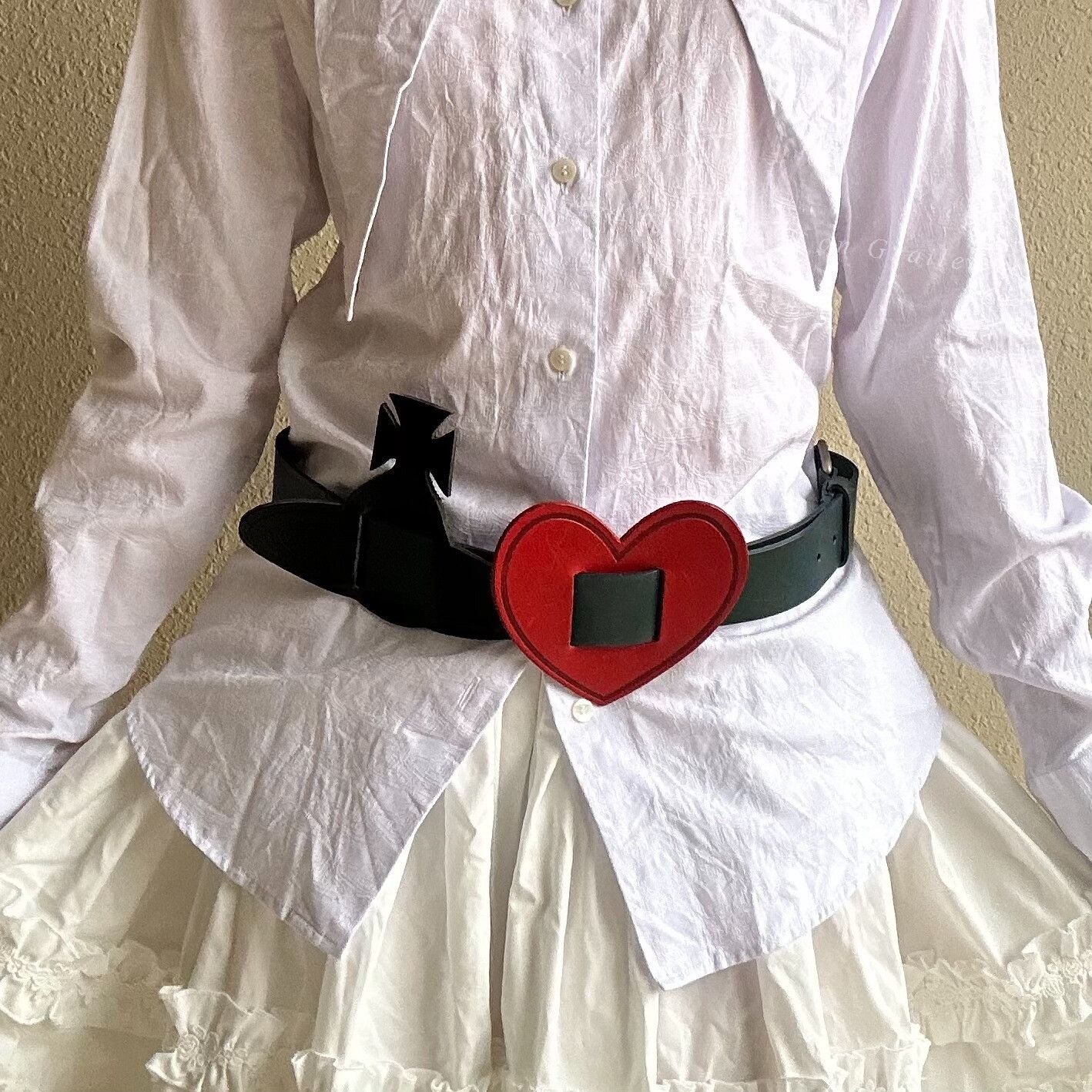 Vivienne Westwood Vivienne Westwood Saturn Heart Belt Size ONE SIZE - 1 Thumbnail