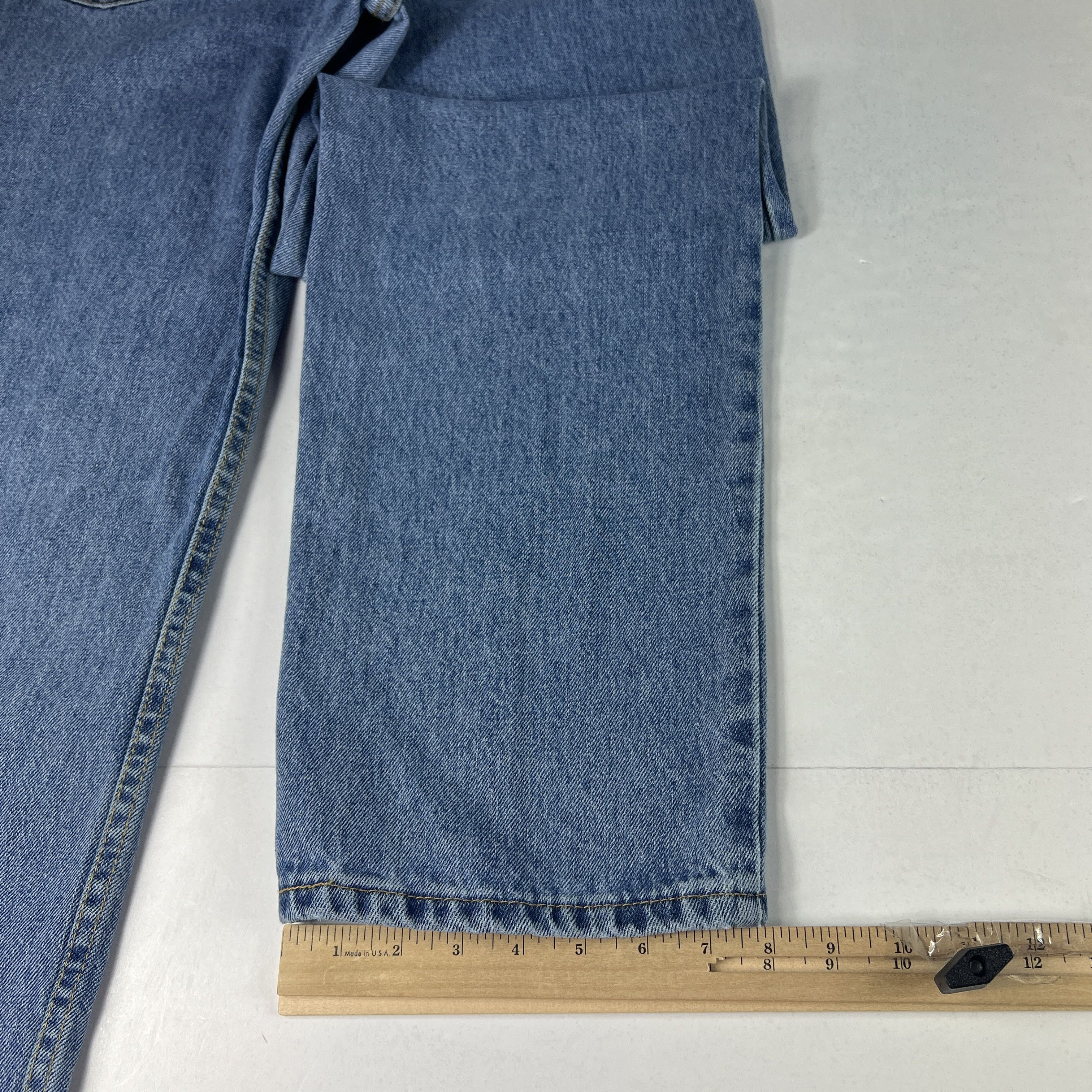 Levi's Levi's Jeans 550 Relaxed Blue Faded Cotton Denim Size US 34 / EU 50 - 15 Thumbnail
