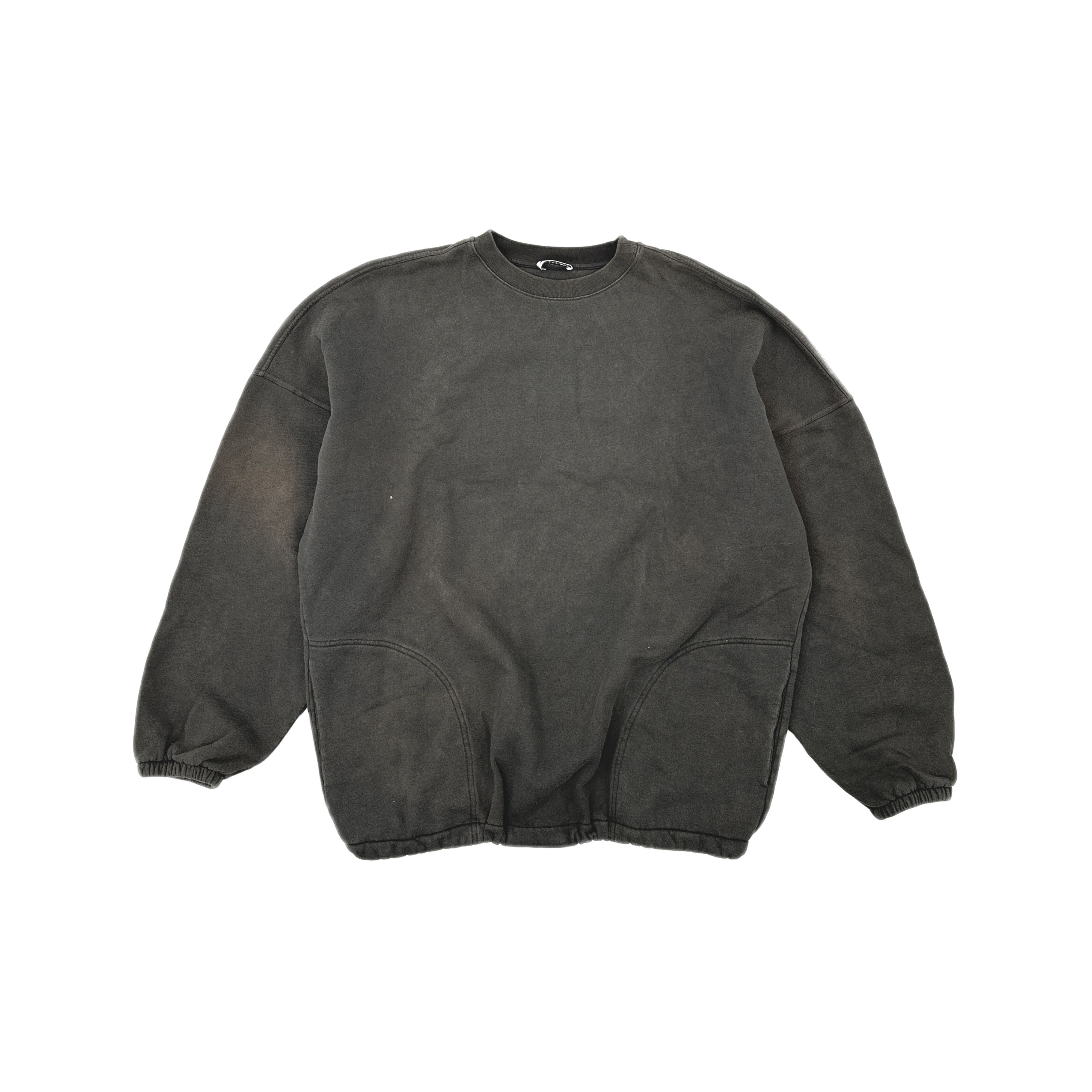 Balenciaga Balenciaga Washed Logo Sweatshirt Size M Size US M / EU 48-50 / 2 - 1 Thumbnail