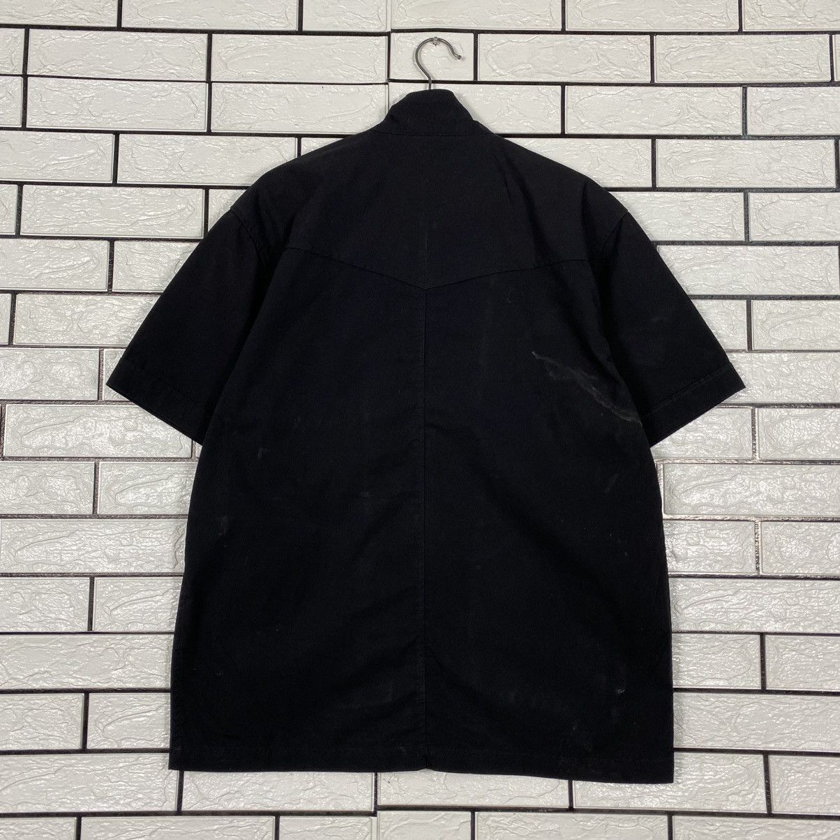 Japanese Brand 📌 Thriller Denim Vintage Bowling Shirt Punk Design Over Size US L / EU 52-54 / 3 - 9 Thumbnail