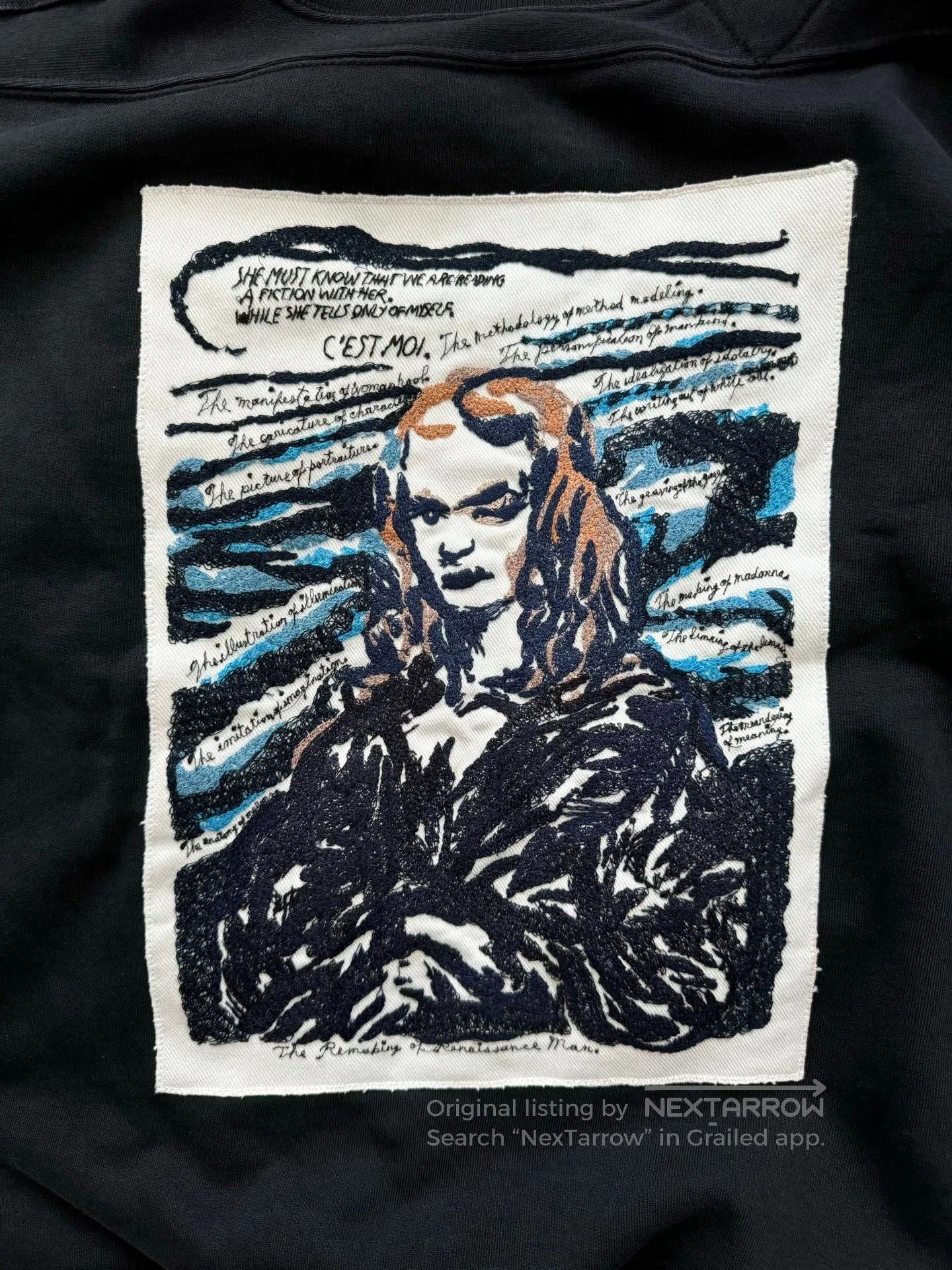 Dior dior aw19 mona lisa embroidered sweatshirt. Size US S / EU 44-46 / 1 - 3 Thumbnail
