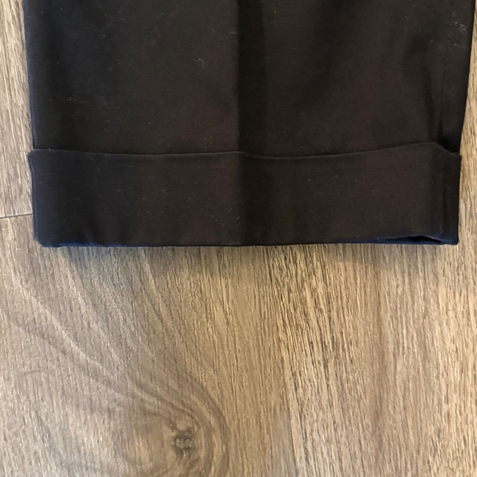 Moschino Moschino black cuffed trouser size 12 Size 34" / US 12 / IT 48 - 4 Thumbnail