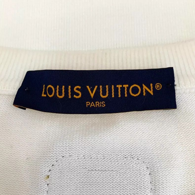 Louis Vuitton Louis Vuitton White Cotton Short Sleeve T -2505 Size US M / EU 48-50 / 2 - 6 Thumbnail