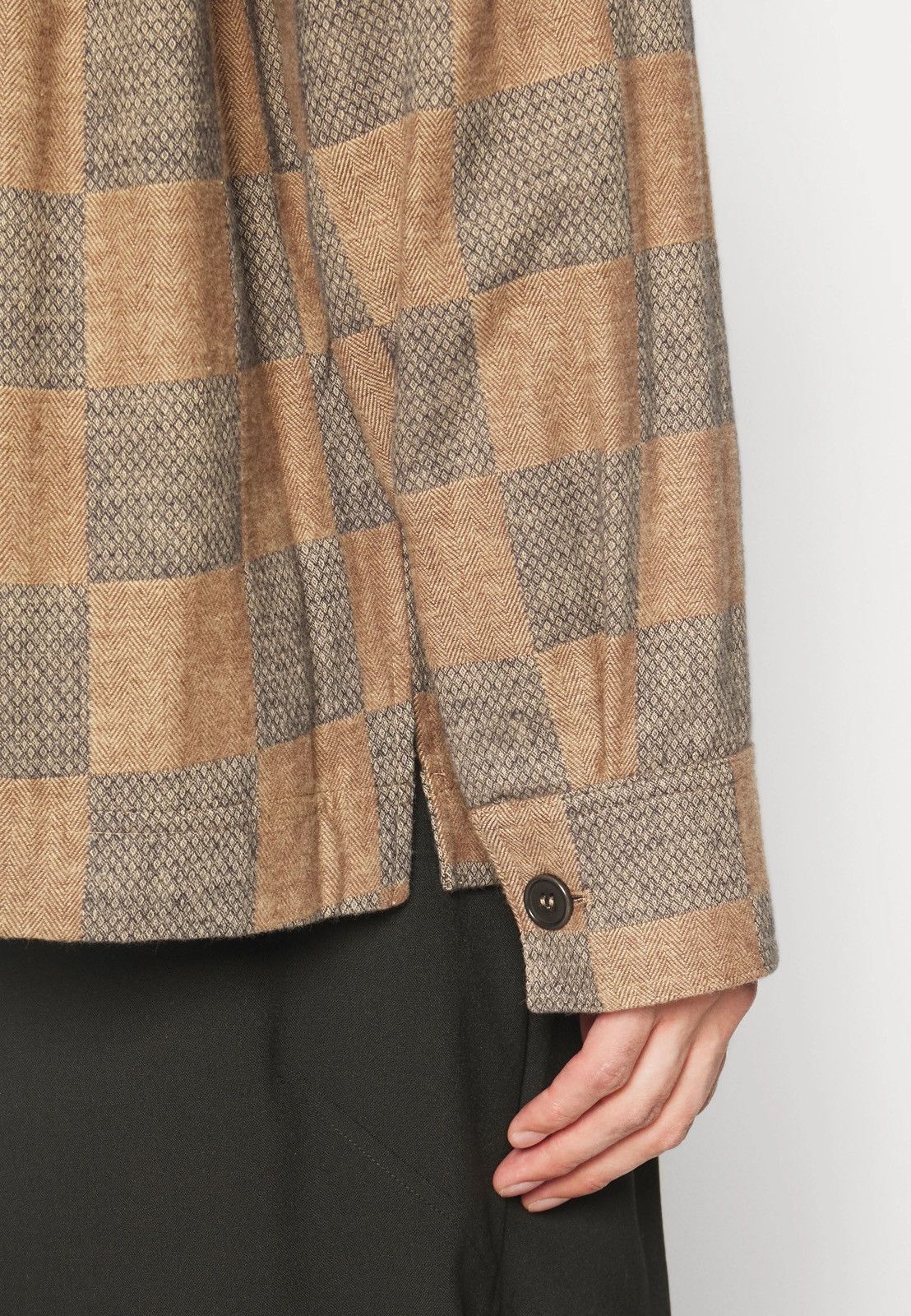 Henrik Vibskov !DS! AW23 Henrik Vibskov Checkered Field Flannel Shirt Size US M / EU 48-50 / 2 - 8 Thumbnail