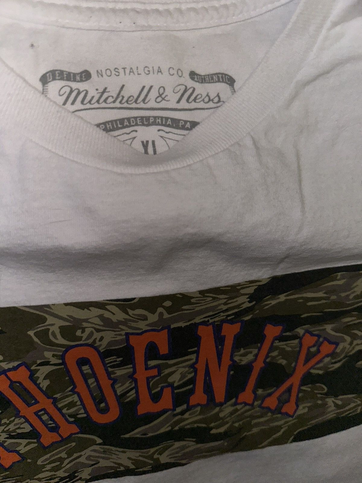 Mitchell & Ness Phoenix Suns camo logo Mitchell & Ness hardwood classics tee Size US XL / EU 56 / 4 - 4 Thumbnail