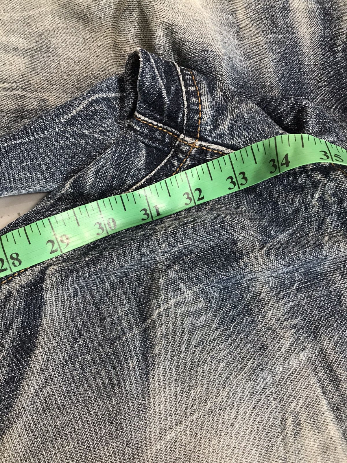 Japanese Brand Vintage Evisu inspired emboridered denim Size US 34 / EU 50 - 13 Thumbnail