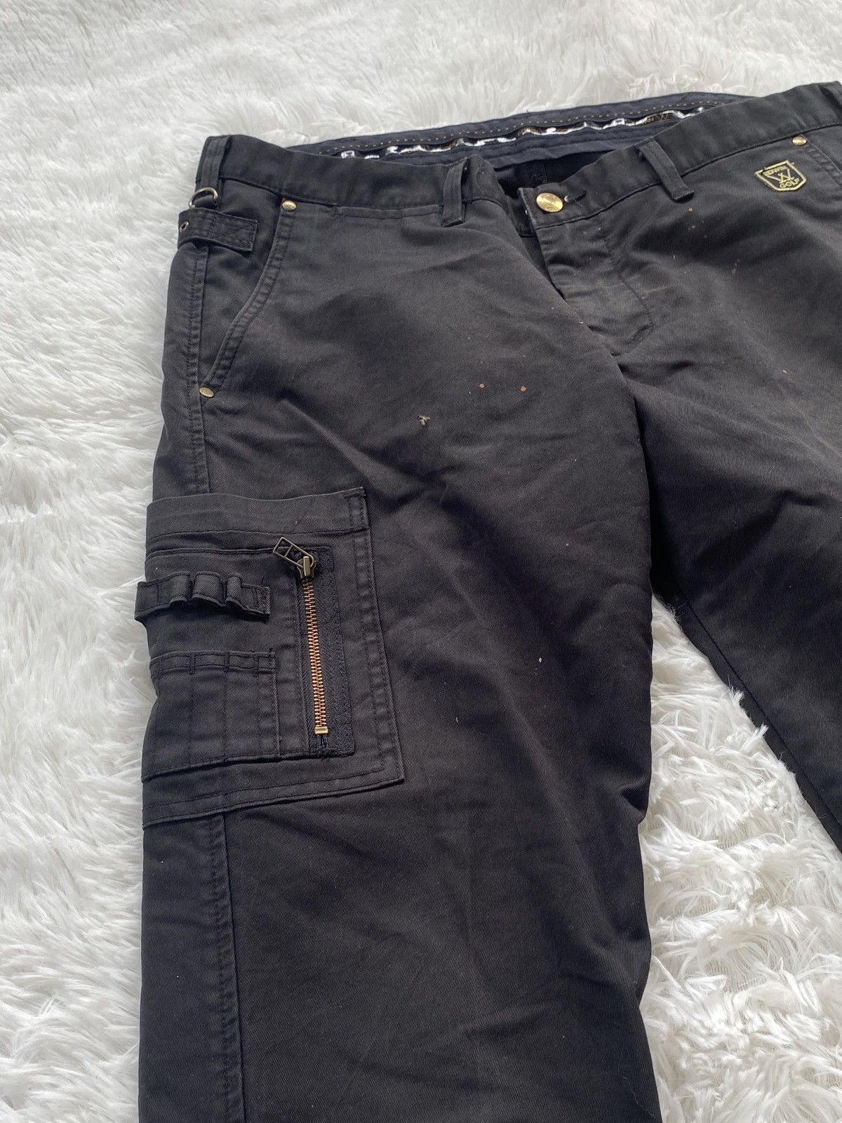 Edwin × Japanese Brand 💥RARE💥 Edwin Golf Tactical cargo pant bootcut Distressed Size US 36 / EU 52 - 8 Thumbnail