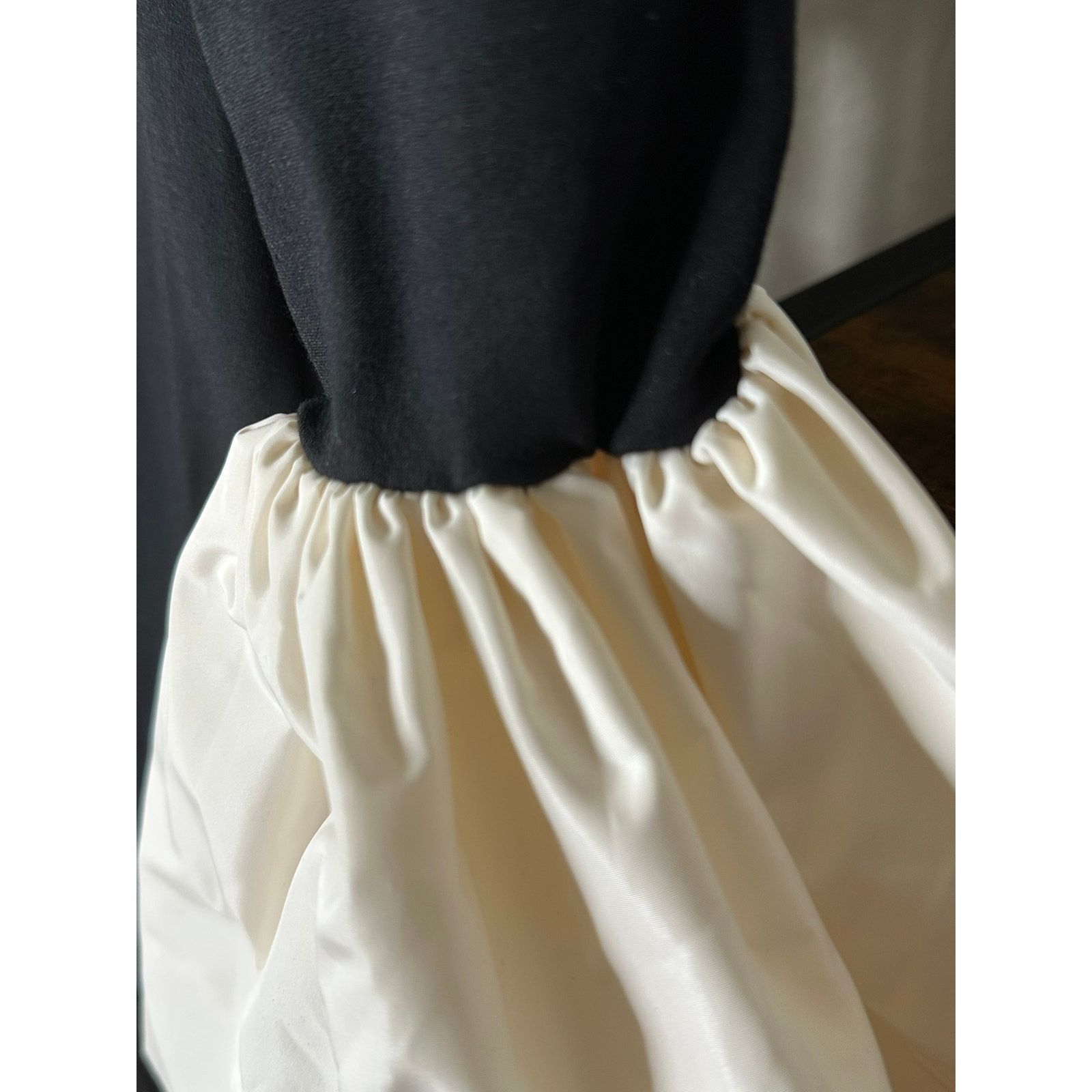 Staud STAUD Hawthorne Taffeta-Trimmed Dress S Size S / US 4 / IT 40 - 3 Thumbnail