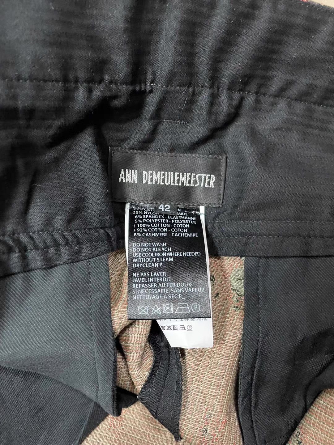Ann Demeulemeester Ann Demeulemeester 19AW Jacquard Pants Ｑ21 Size US 34 / EU 50 - 4 Thumbnail