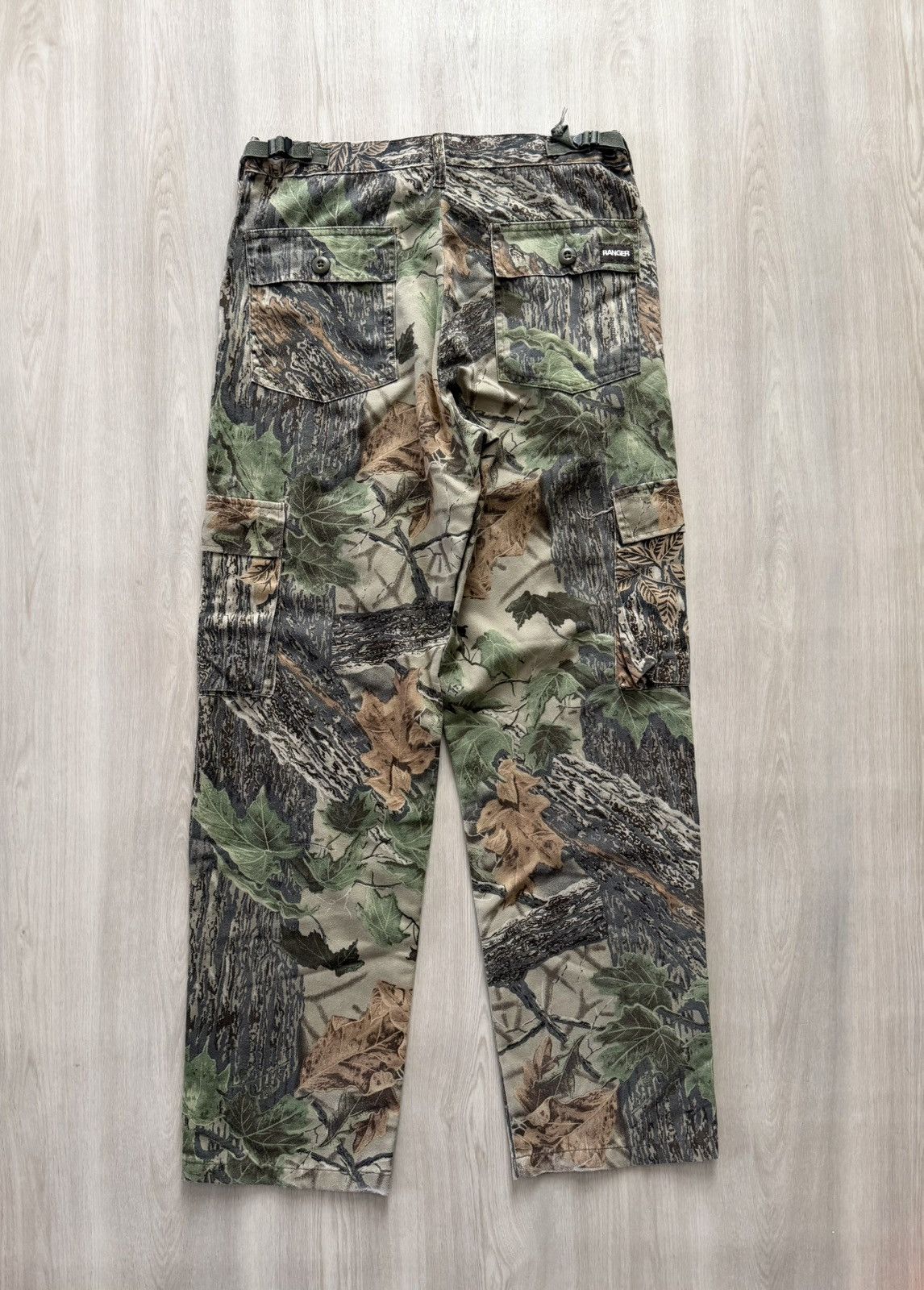 Realtree Vtg Custom Upcycled 90s Ranger Camo Cargo Pants USA Sz S Size US 32 / EU 48 - 6 Thumbnail