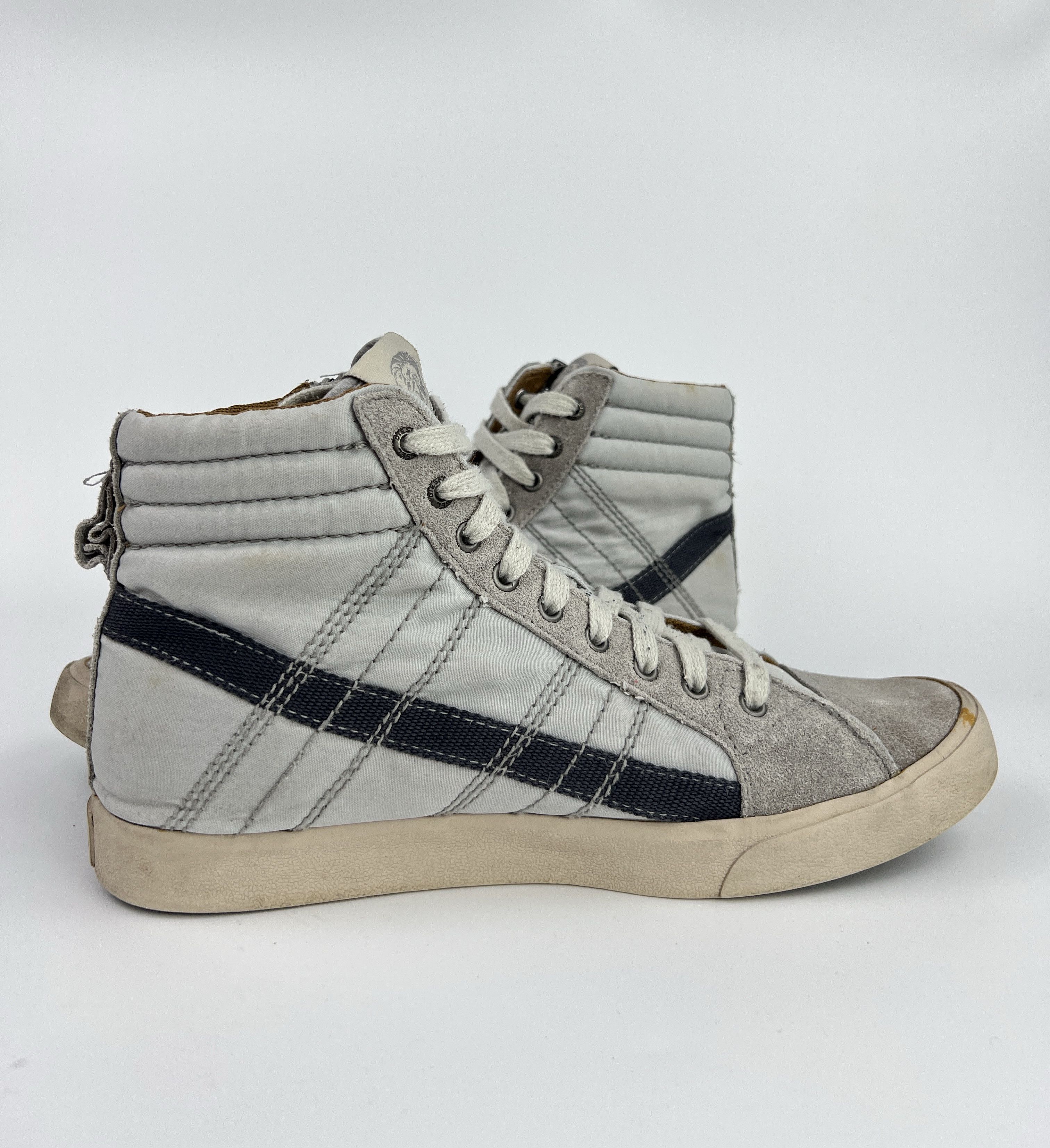 Diesel Y2K Diesel Mid Nylon Avant Garde Sneakers Shoes D-String Size US 9 / EU 42 - 5 Thumbnail