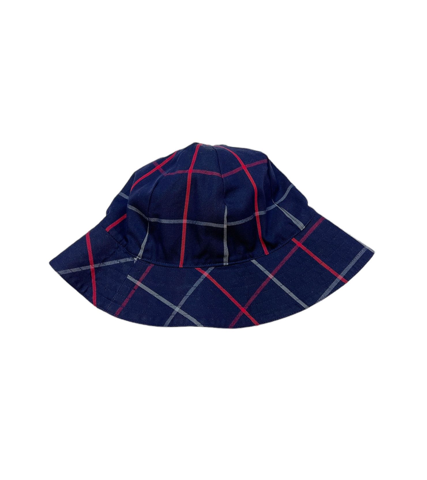 Burberry × Vintage Vintage Burberry Bucket Hat Nova Check Panama Reversible Size ONE SIZE - 11 Thumbnail