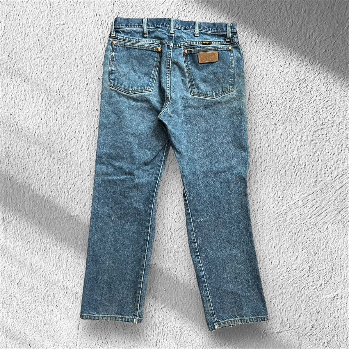 Wrangler Vintage 90s Wrangler Cowboy Cut Original Denim Jeans 32x29 Size US 32 / EU 48 - 3 Thumbnail